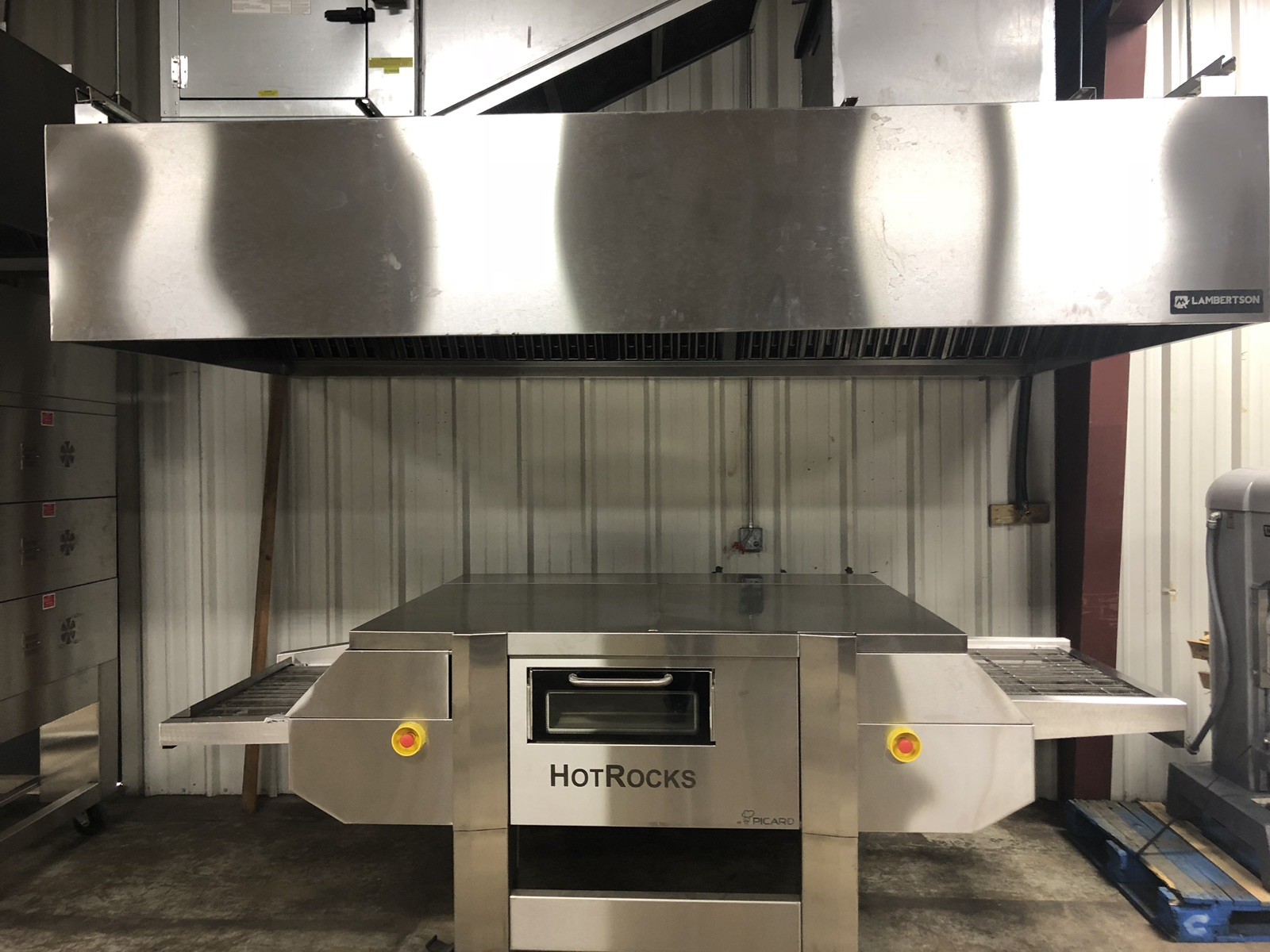 Pizza Oven Picard HotRock Slate Conveyor Oven