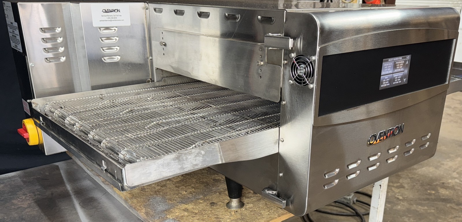 Ovention C2000 Single Stack Pizza Conveyor Oven** Video Demo**