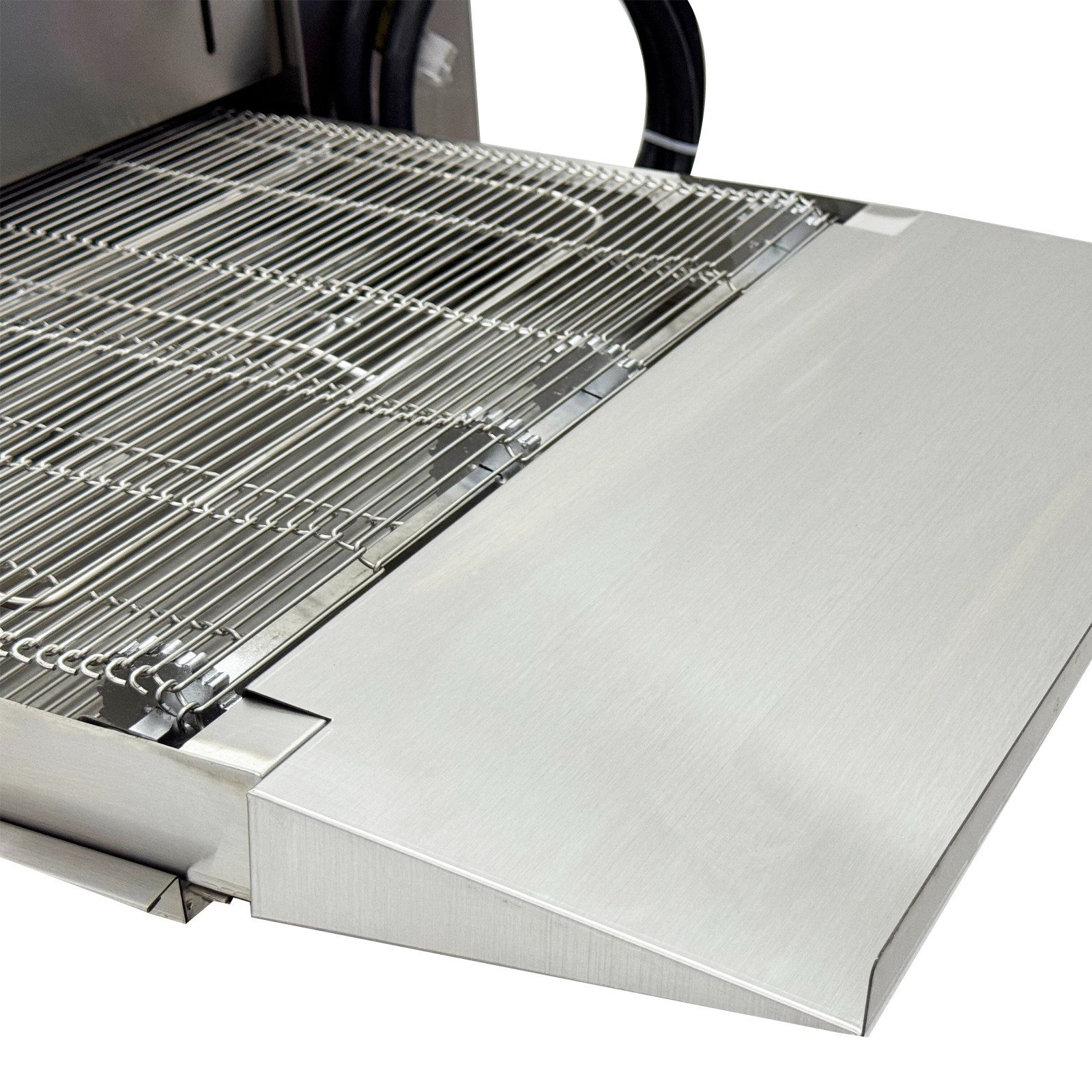 220V 18″ Countertop Chain-Type Electric Straight Tube Pizza Oven Baking Oven
