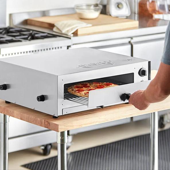 23″ Stainless Steel Countertop Concession Stand Pizza Snack Oven 150-570 degrees