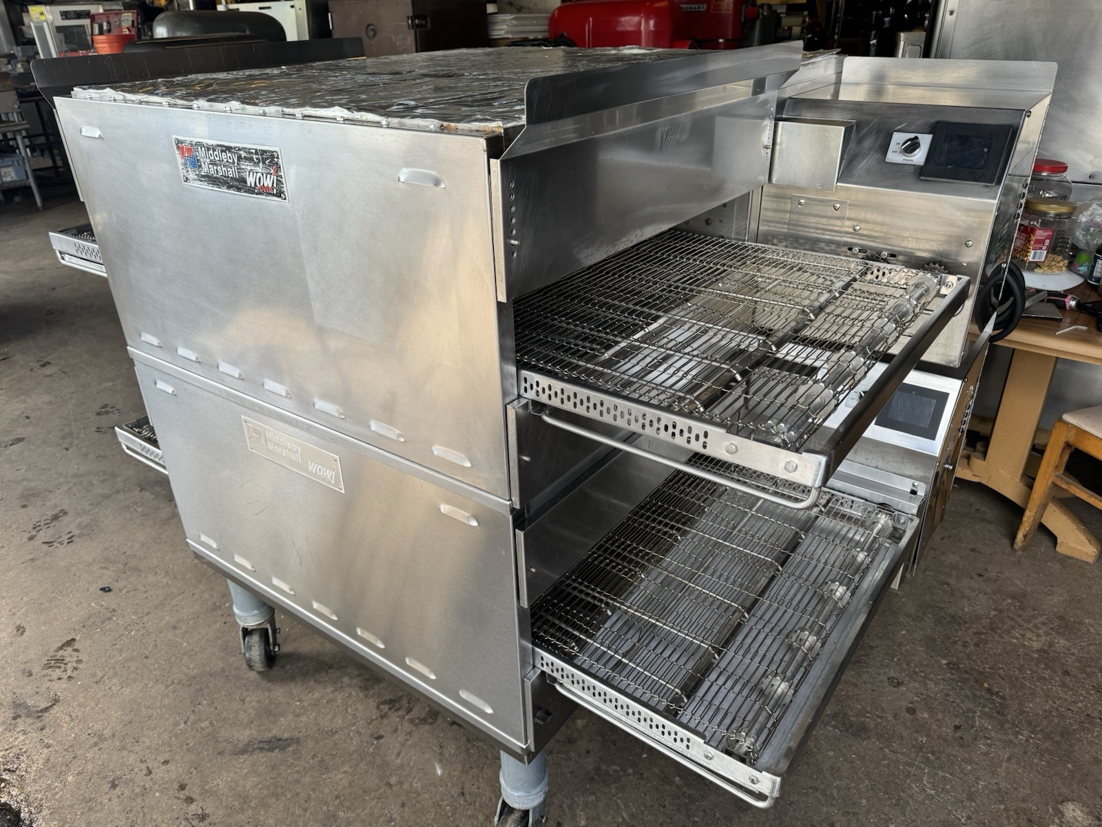 Middleby Marshall PS638G-2 65″ Gas Double Impingement Conveyor Oven (NAT GAS)
