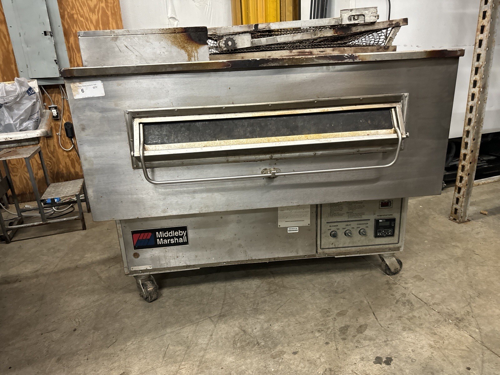 MIDDLEBY MARSALL PS360S STACKABLE NATURAL GAS CONVEYOR PIZZA OVEN, FREIGHT SHIP