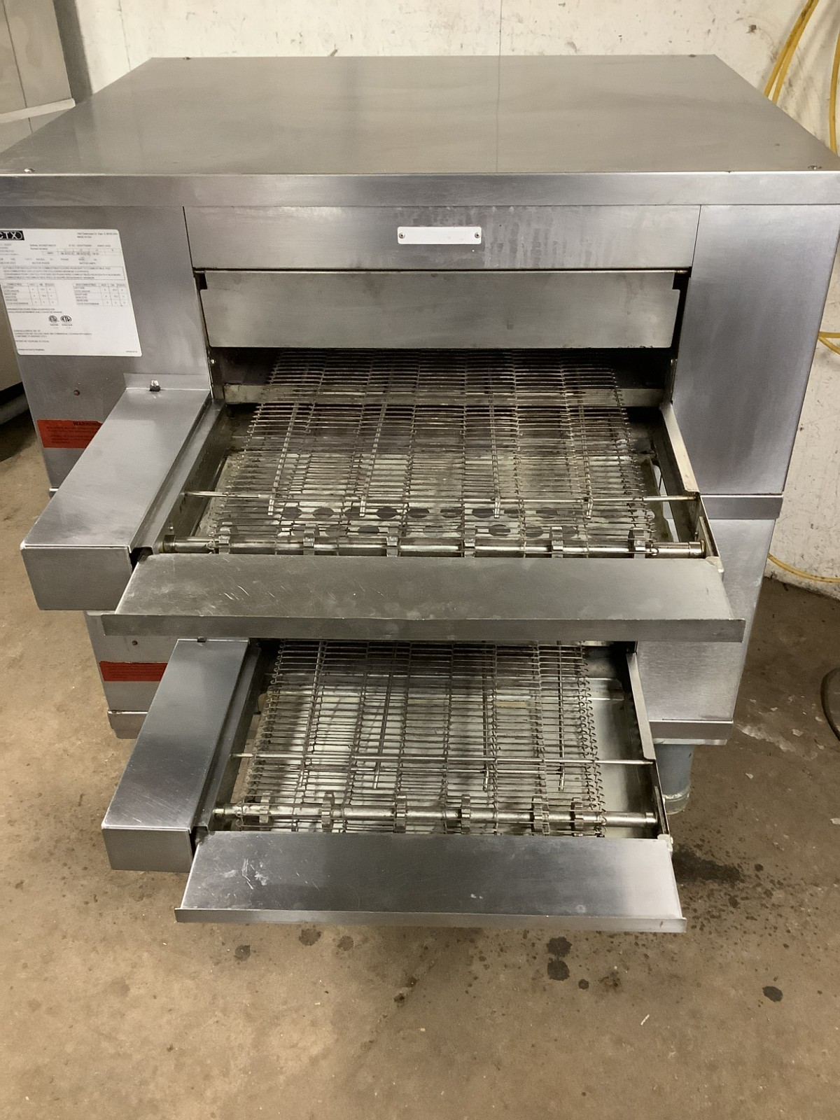 Pizza Oven Conveyor 2023 Middleby Marshall DZ33T Double Stack 208V 3PH TESTED