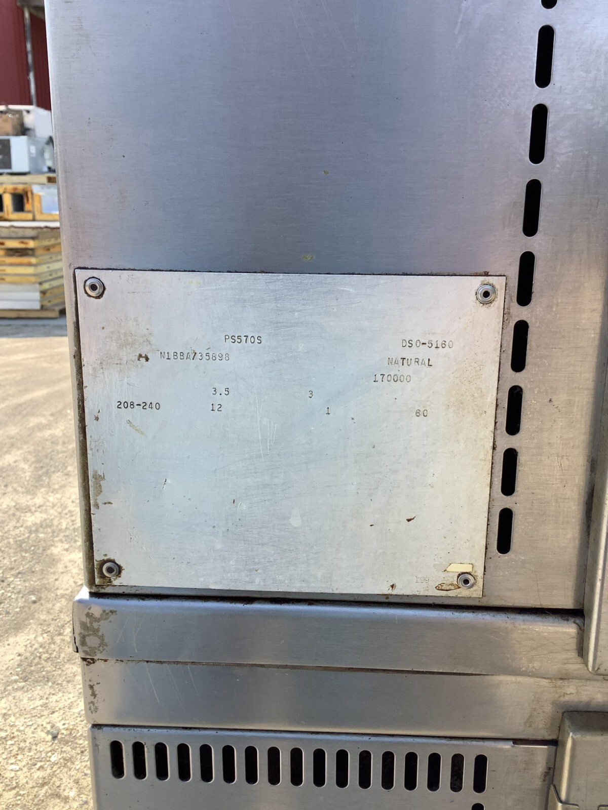 Conveyor Pizza Oven Middleby Marshall PS570S Nat. Gas TESTED