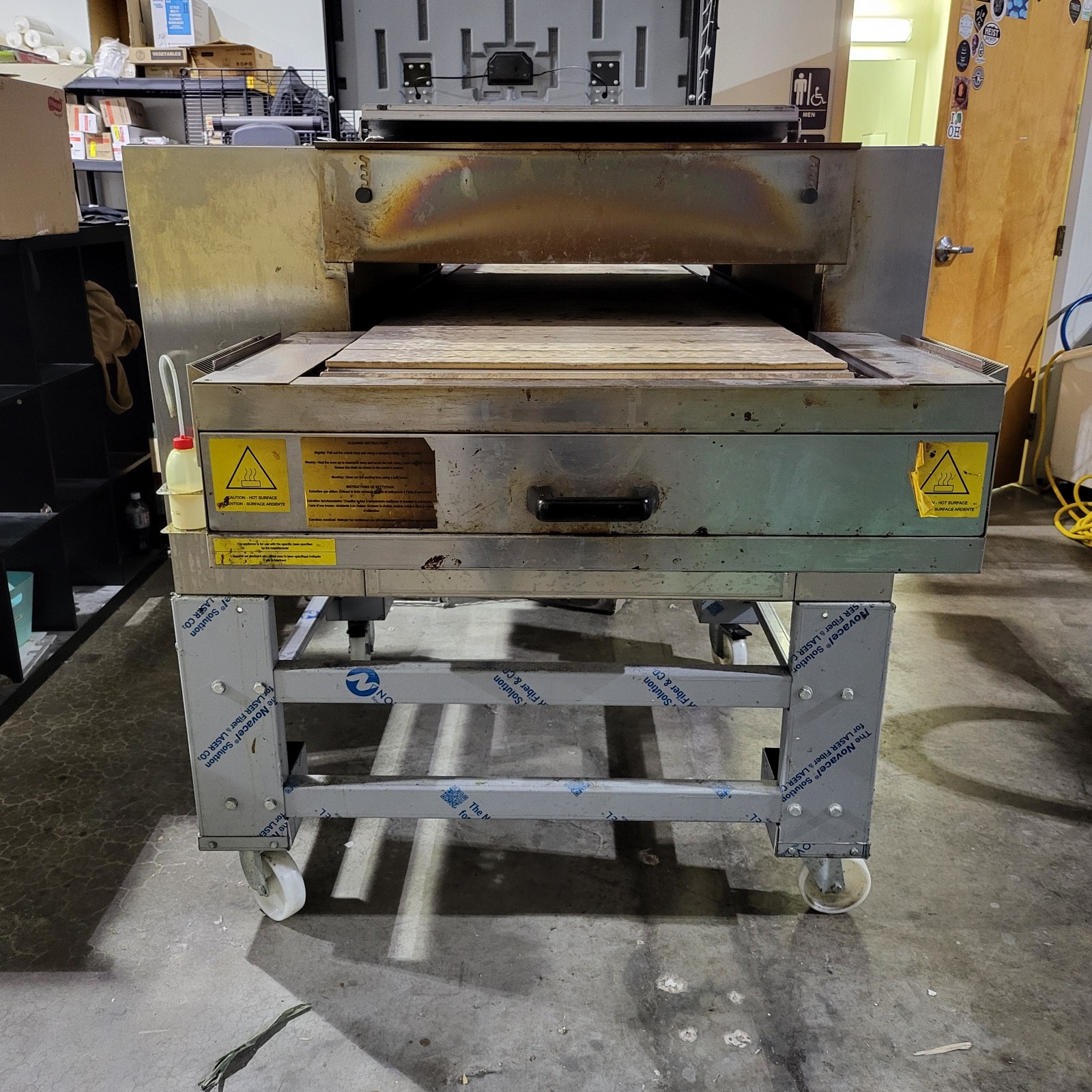 commercial pizza oven conveyor, Italiforni, Used, Gas, Electric, Fast, Casters