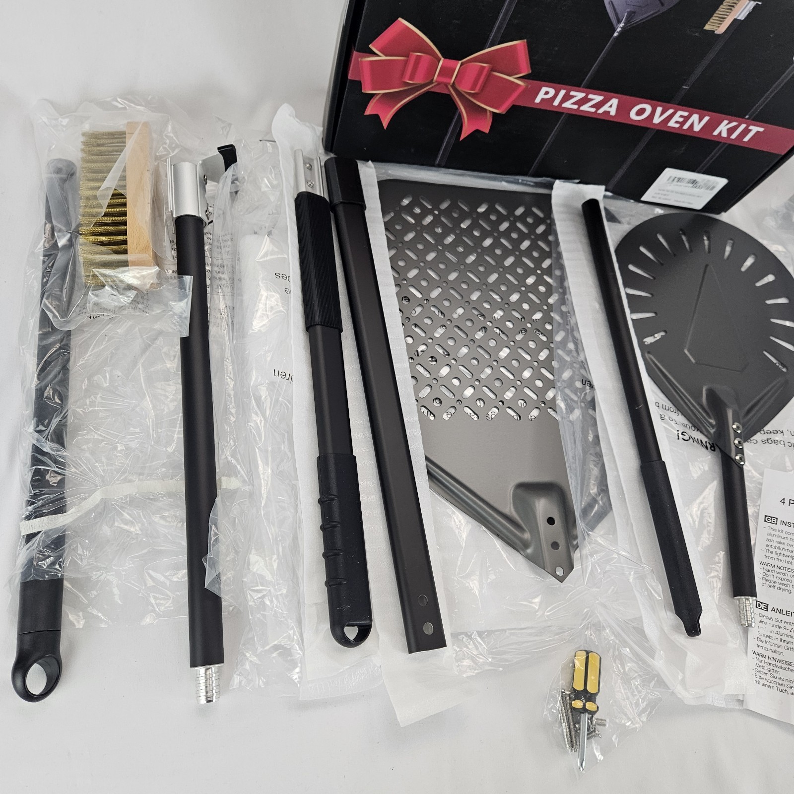 Set of 4 Parts for Pizza Oven Commercial Oven Home Restaurant Accessories