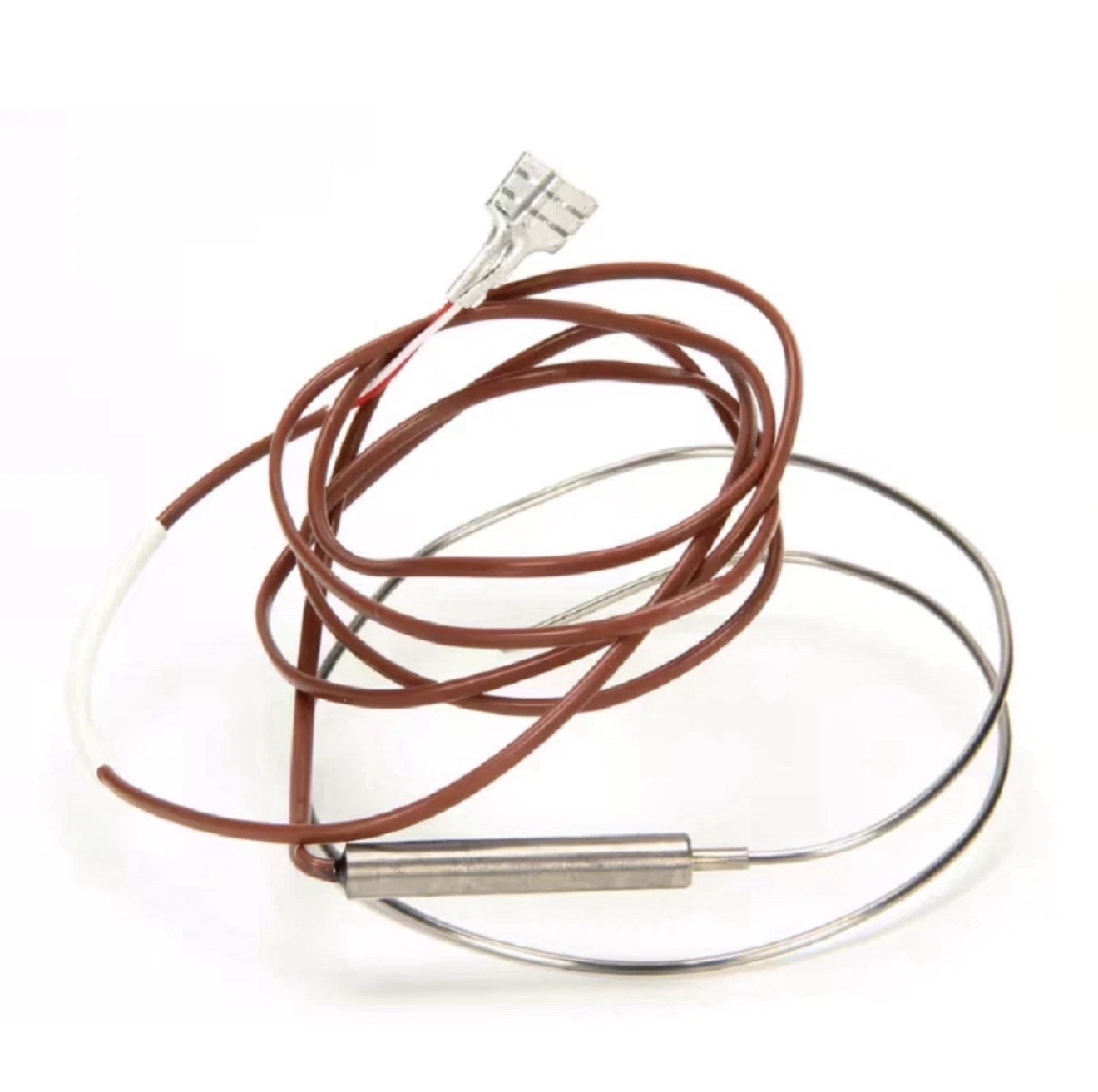 Lincoln MI0381-01-504 Thermocouple Probe with 1 Red/1 White Lead for Oven