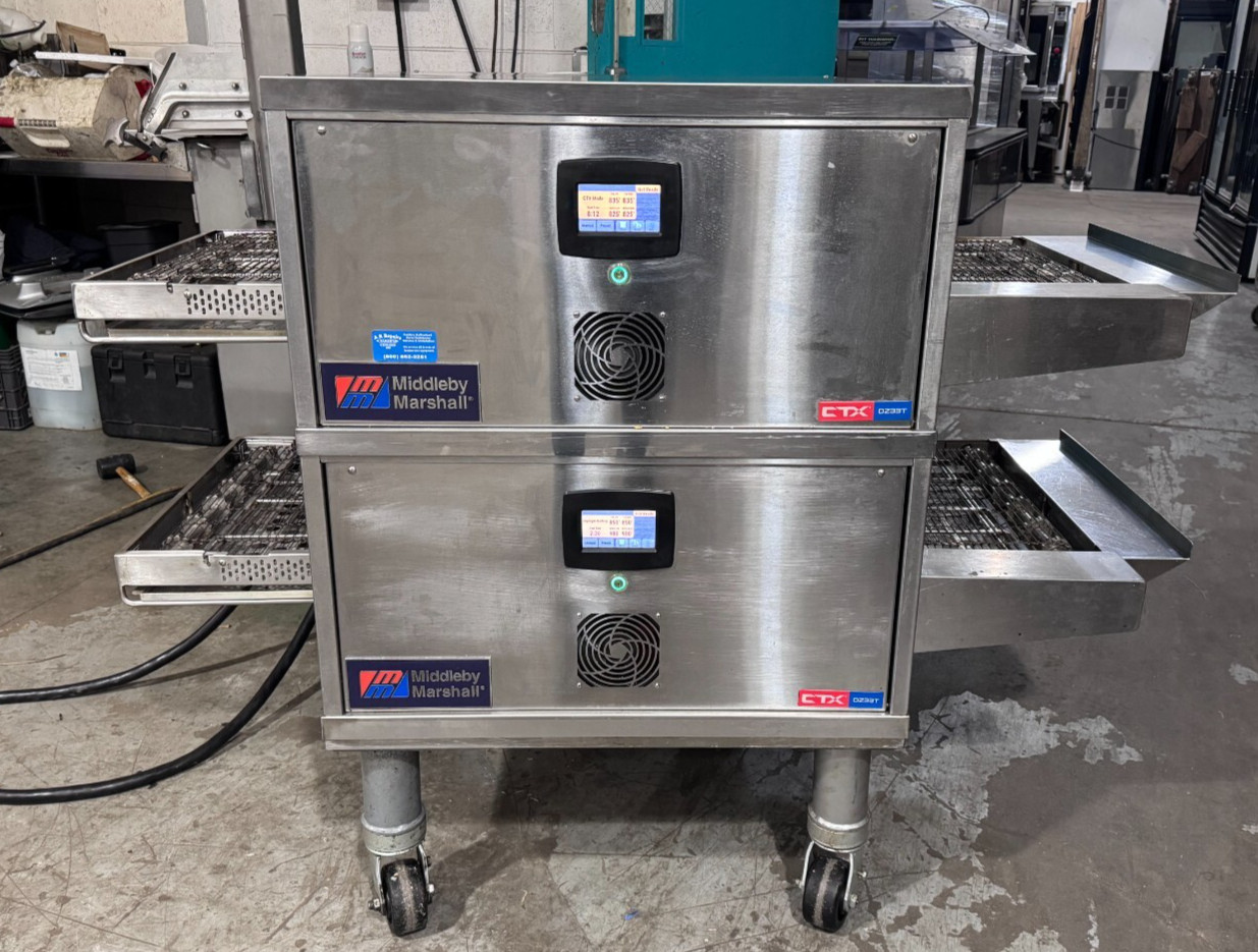 MIDDLEBY MARSHALL DOUBLE STACK CTX DZ33T ELECTRIC INFRARED CONVEYOR OVEN