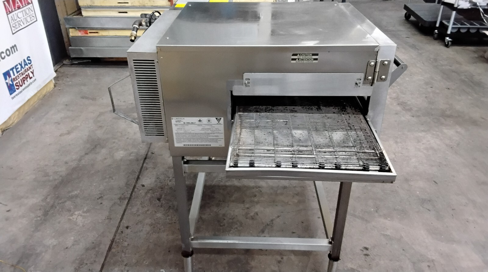 Lincoln Impinger 1116 Gas Conveyor Pizza Oven Nice and clean