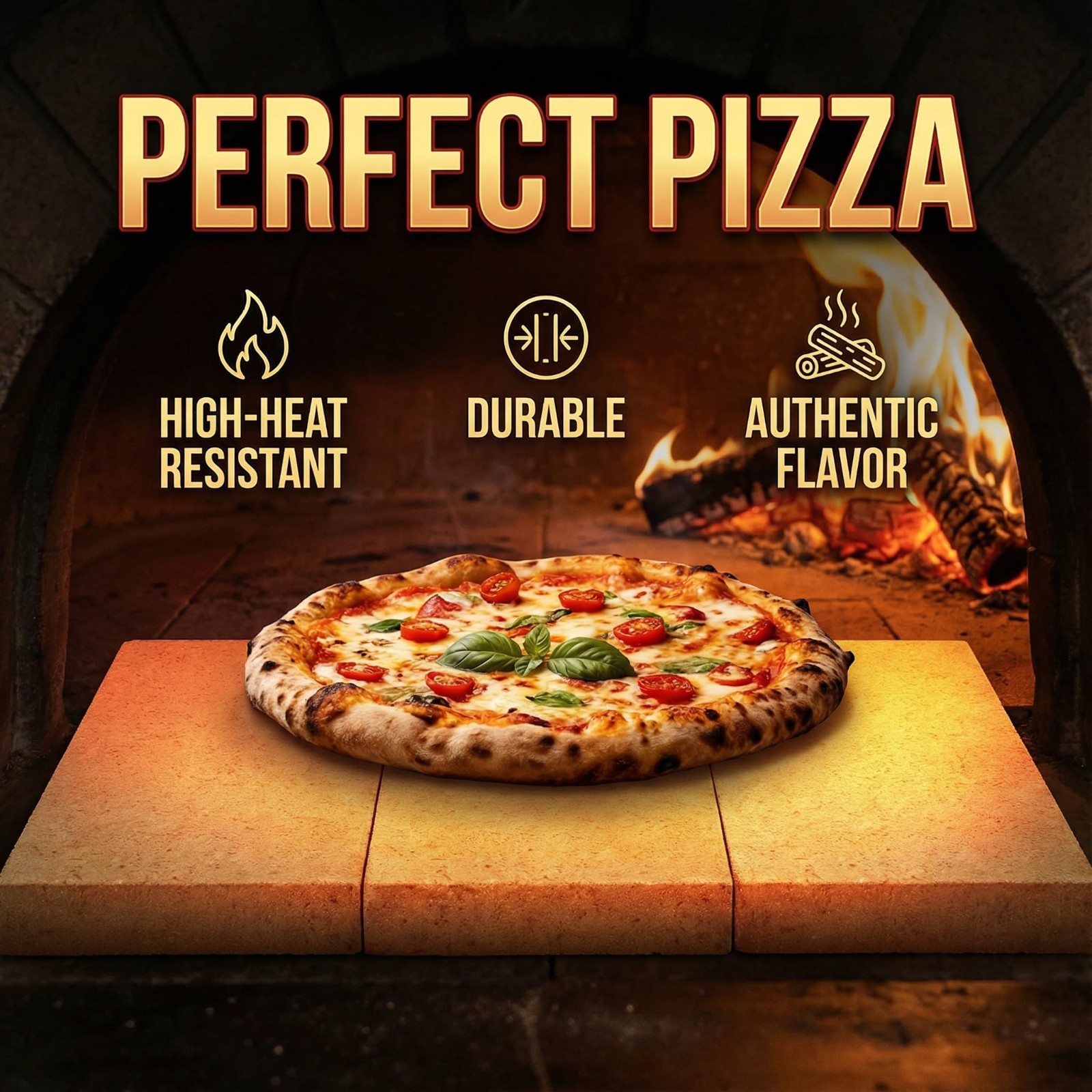 12 Pack High Temp Firebricks 3000°F Insulating 9″x4.5″x0.8″ for Pizza Oven, Wood