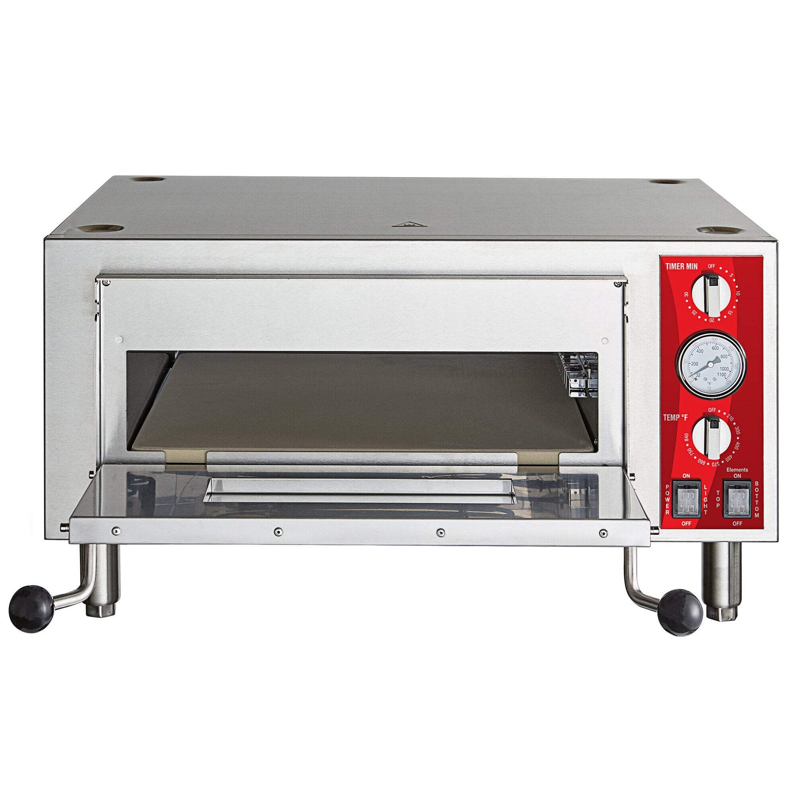 Single Deck Countertop Pizza/Bakery Oven – 1700W, 120V
