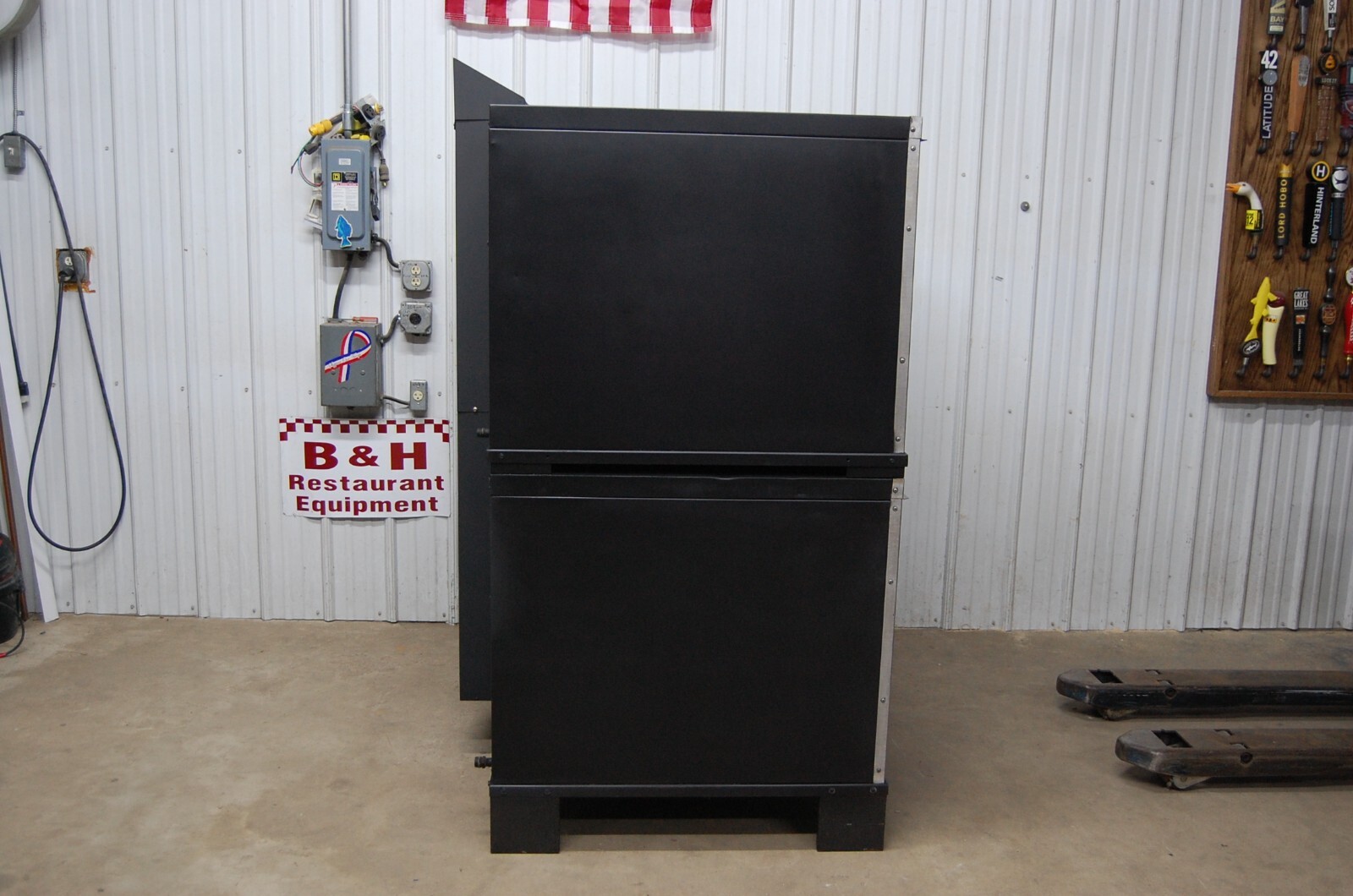 Peerless CW61NS Natural Gas Double Stack 4 Stone Deck Pizza Oven