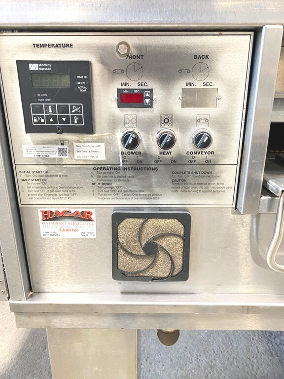 Oven/ Pizza Middleby Marshall PS570G-M Conveyor Oven/ Gas BTU-170,000/H