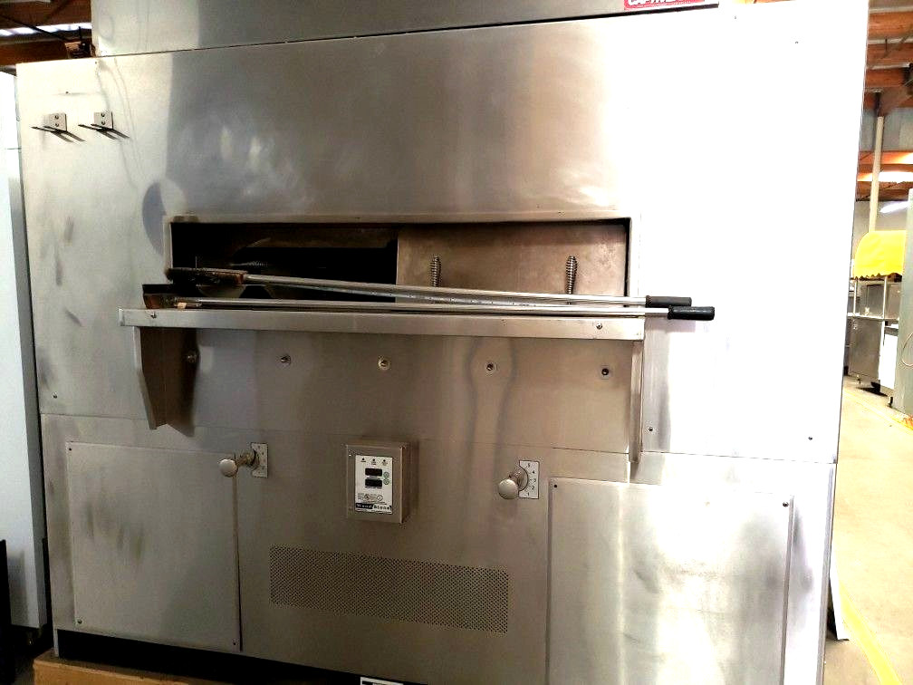 USED WOOD STONE #WS-FD-9660-RFG-LR-IR-DF-NG – Deck 96″ Stone Hearth Oven, Nat G.