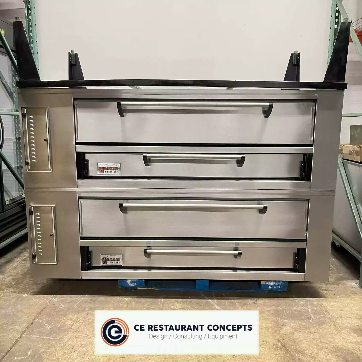 Marsal SD660 Double Deck Pizza Oven Refurbished