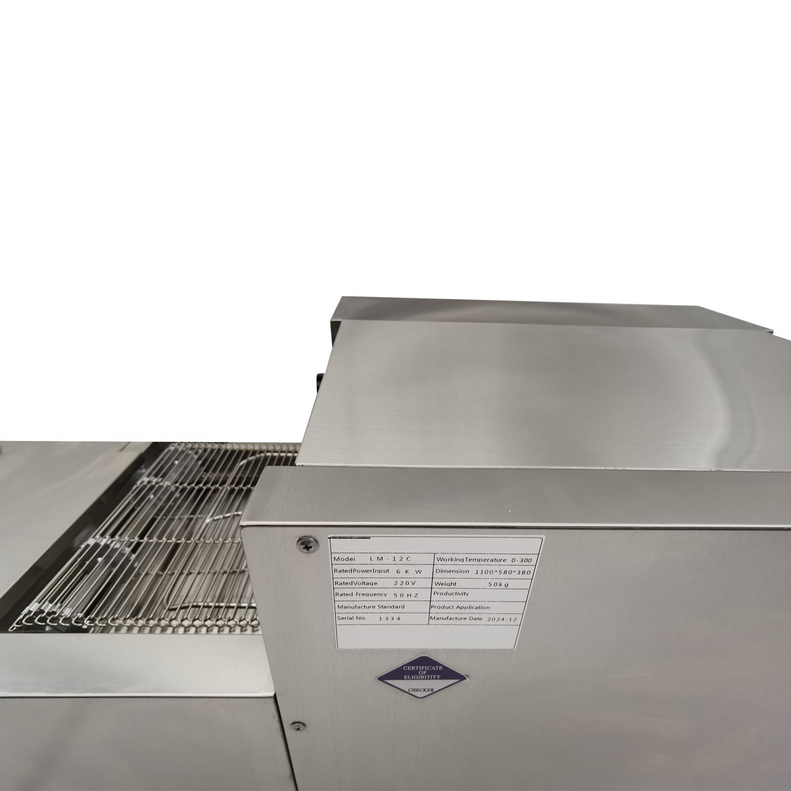 220V 1PH Commercial Electric Chain-type Pizza Oven Continuous Operation Oven
