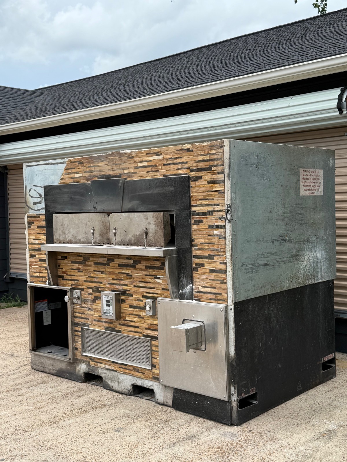 🔥 Wood Stone WS-FD-9660 Commercial Wood-Fired Pizza Oven – Excellent Condition