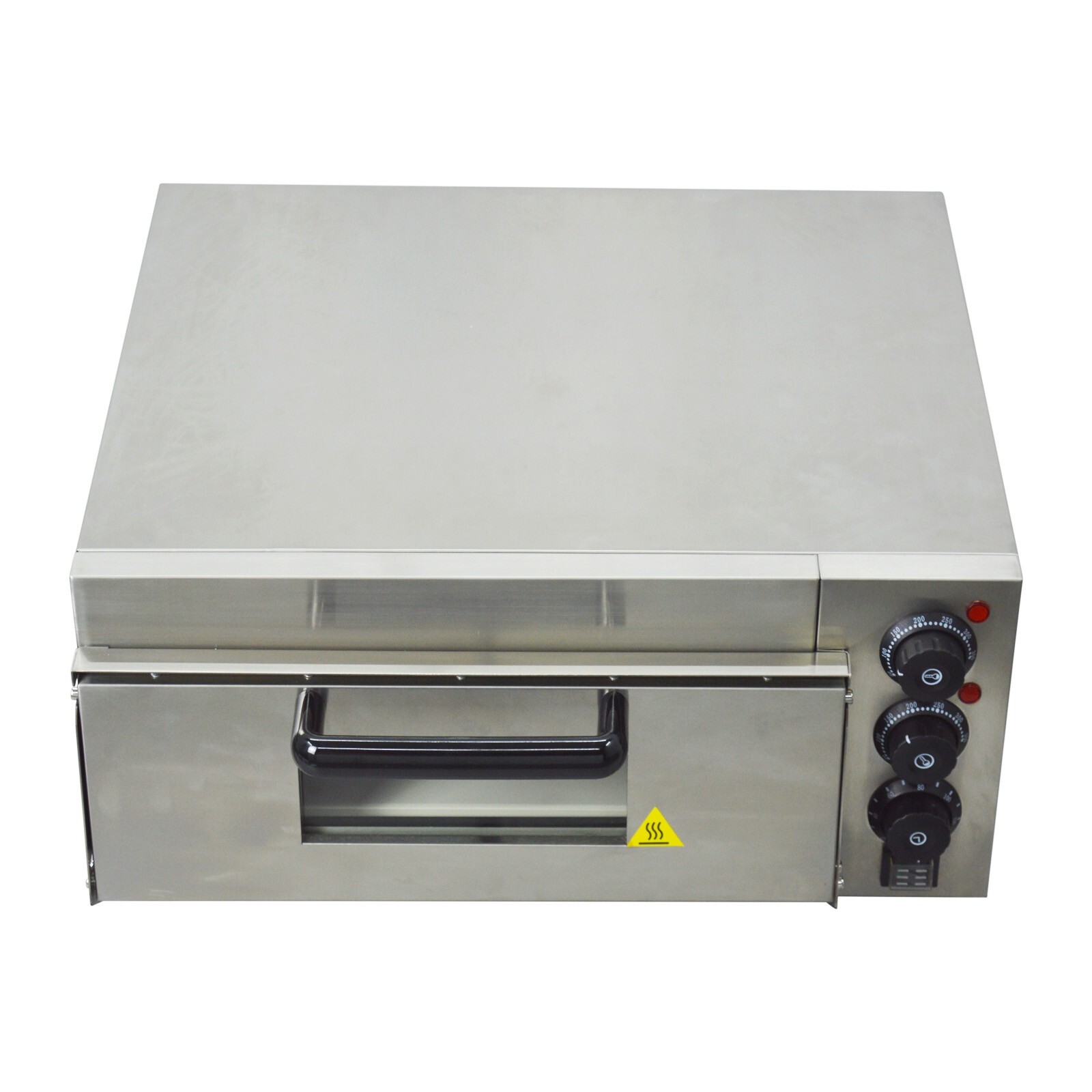 110V 2KW 16″ Commercial Electric Single-layer Pizza Oven Kitchen Bread Oven