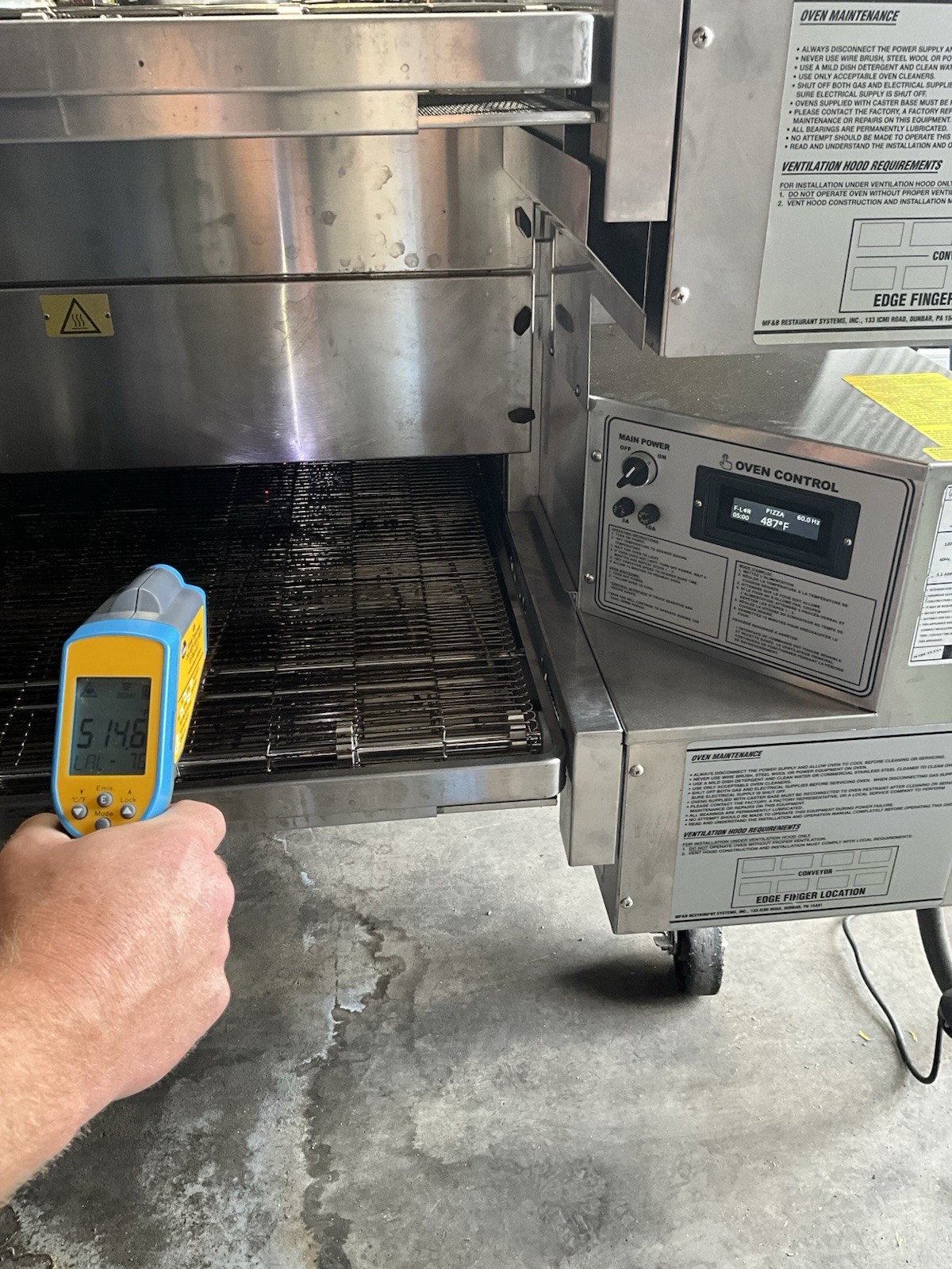 2019 EDGE 3240 Double Deck Conveyor Pizza Oven