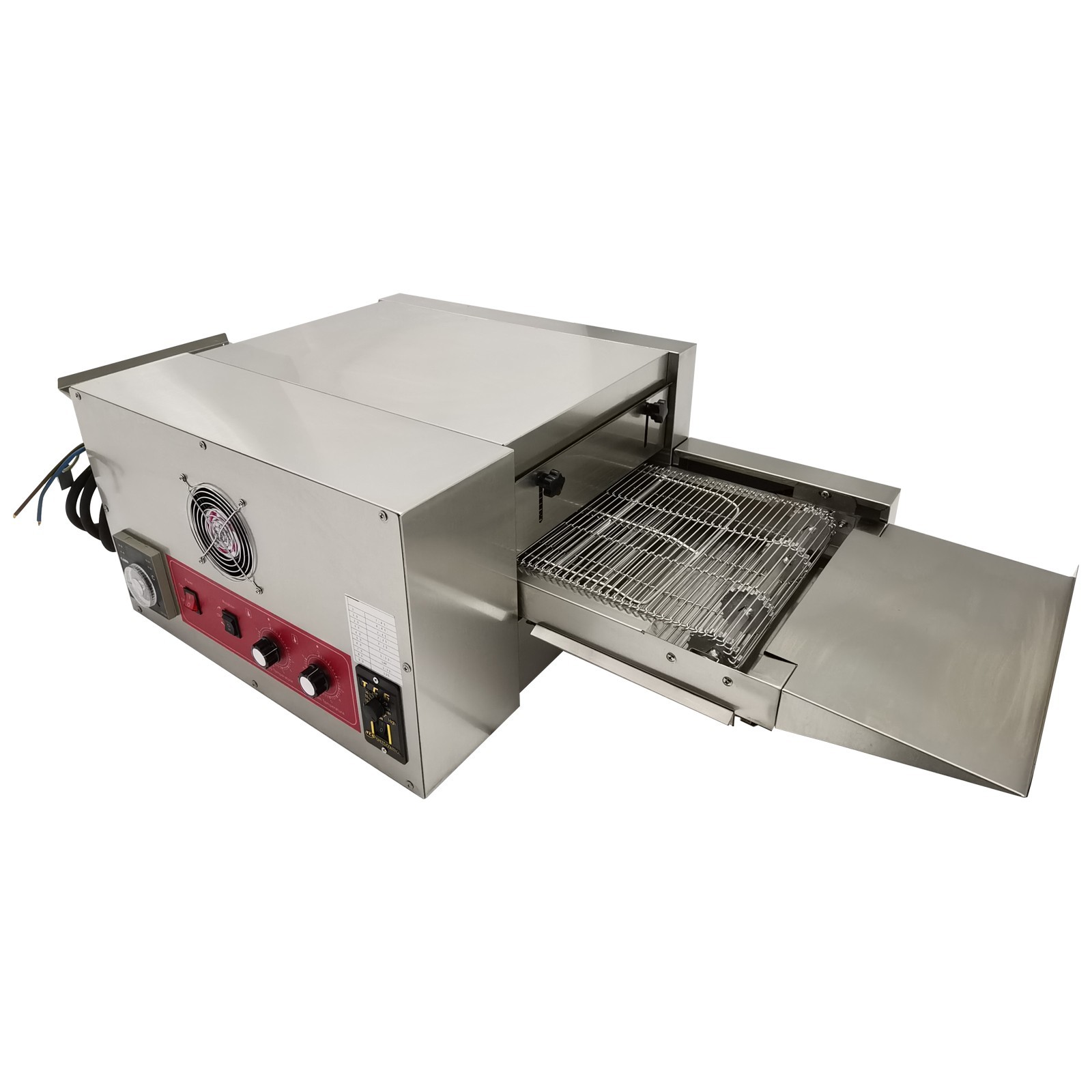 220V 1PH Commercial Electric Chain-type Pizza Oven Continuous Operation Oven