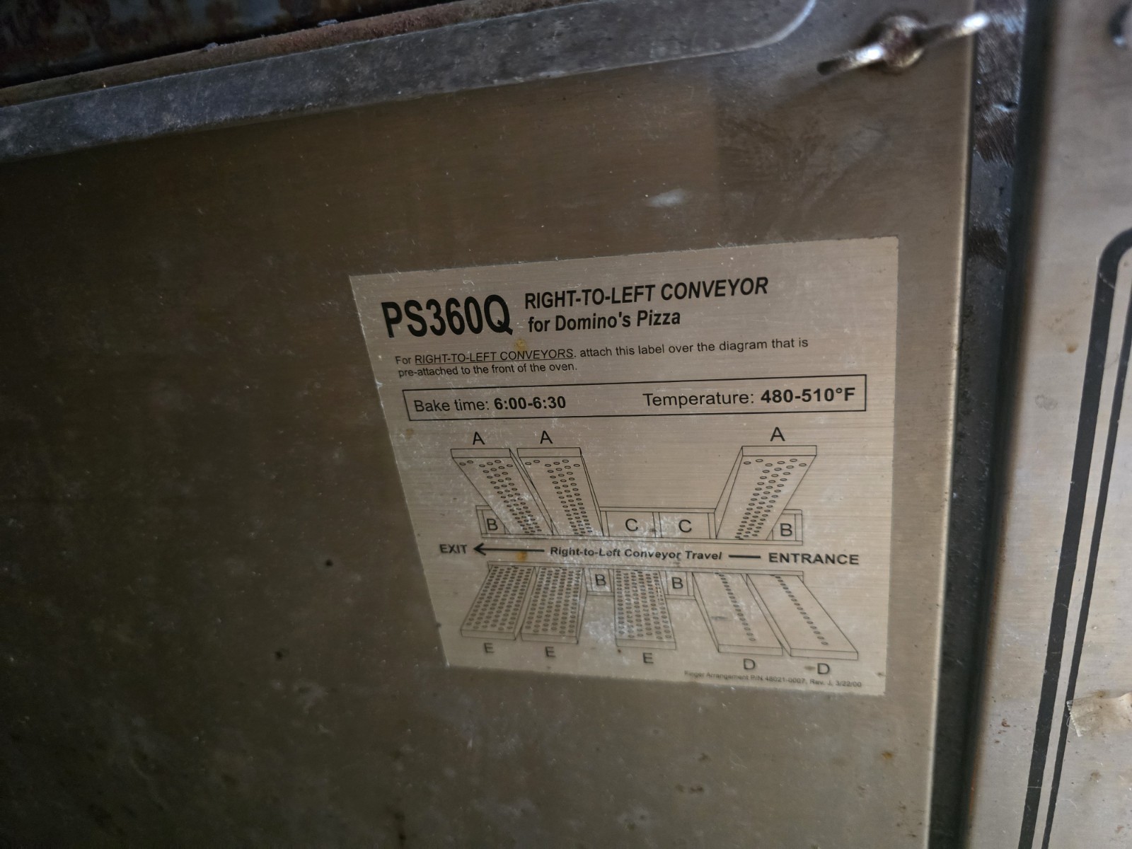 Middleby Marshall PS360 Double Stack Pizza Oven Natural Gas