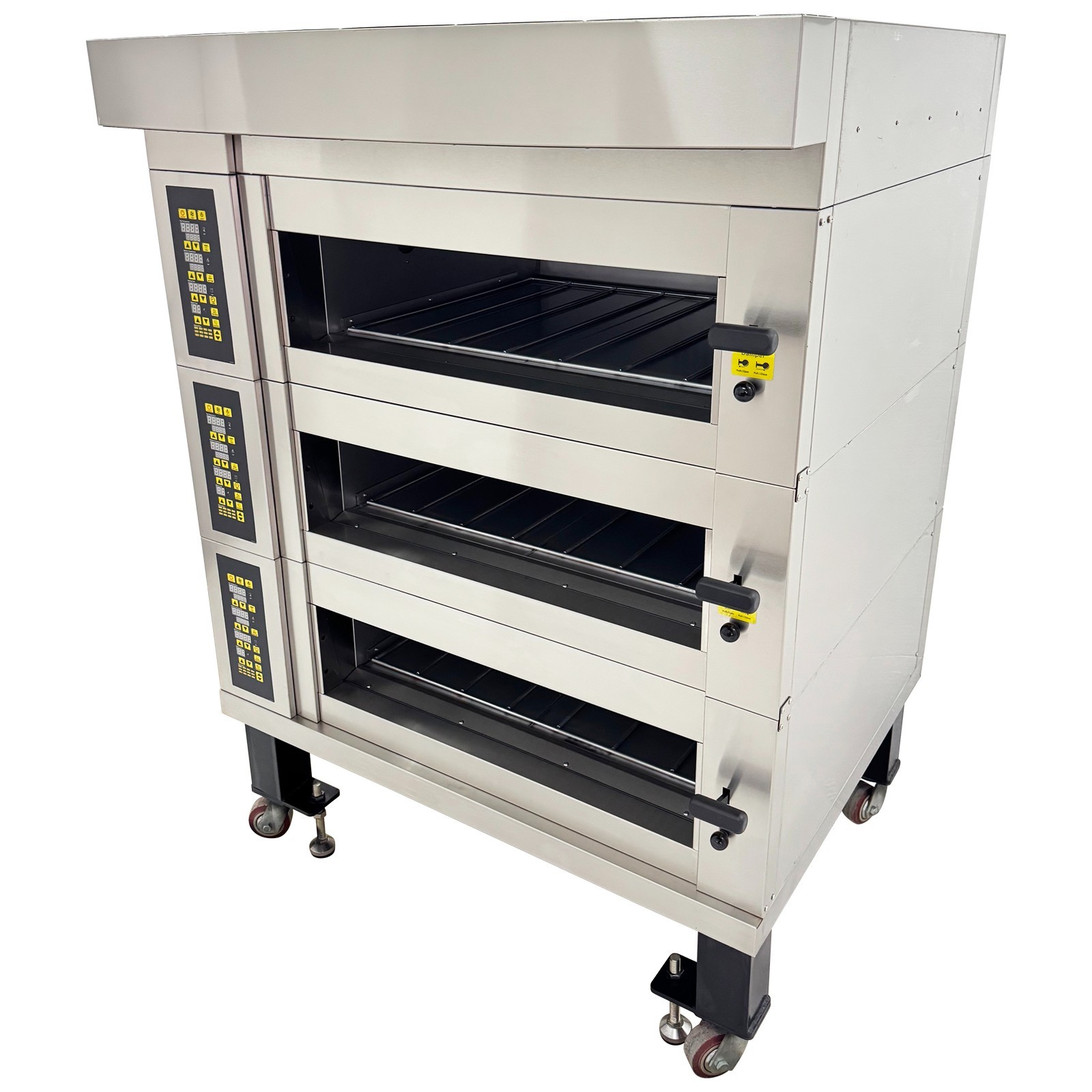 220V European Style Electric Pizza Oven 19.8KW Removable Electric Oven 3PH