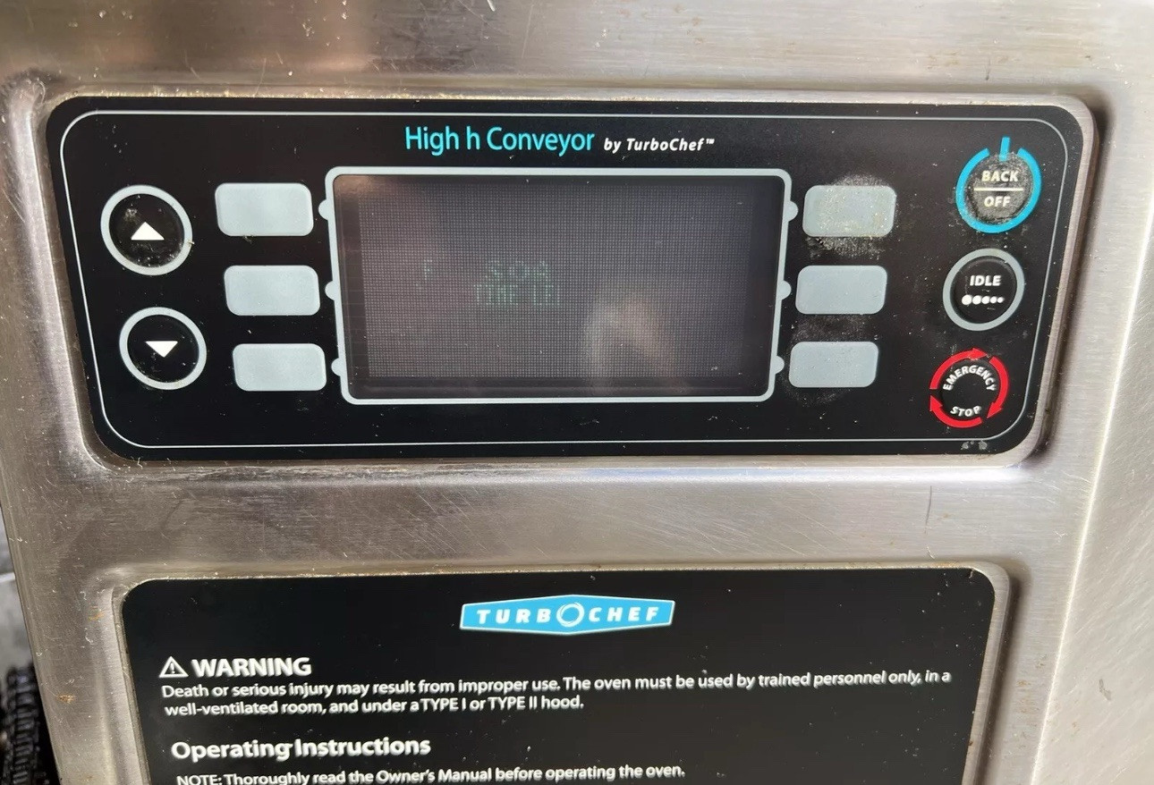 TurboChef Gas Split Belt 3240Conveyor Pizza Oven 208/240V TESTED & WORKING!