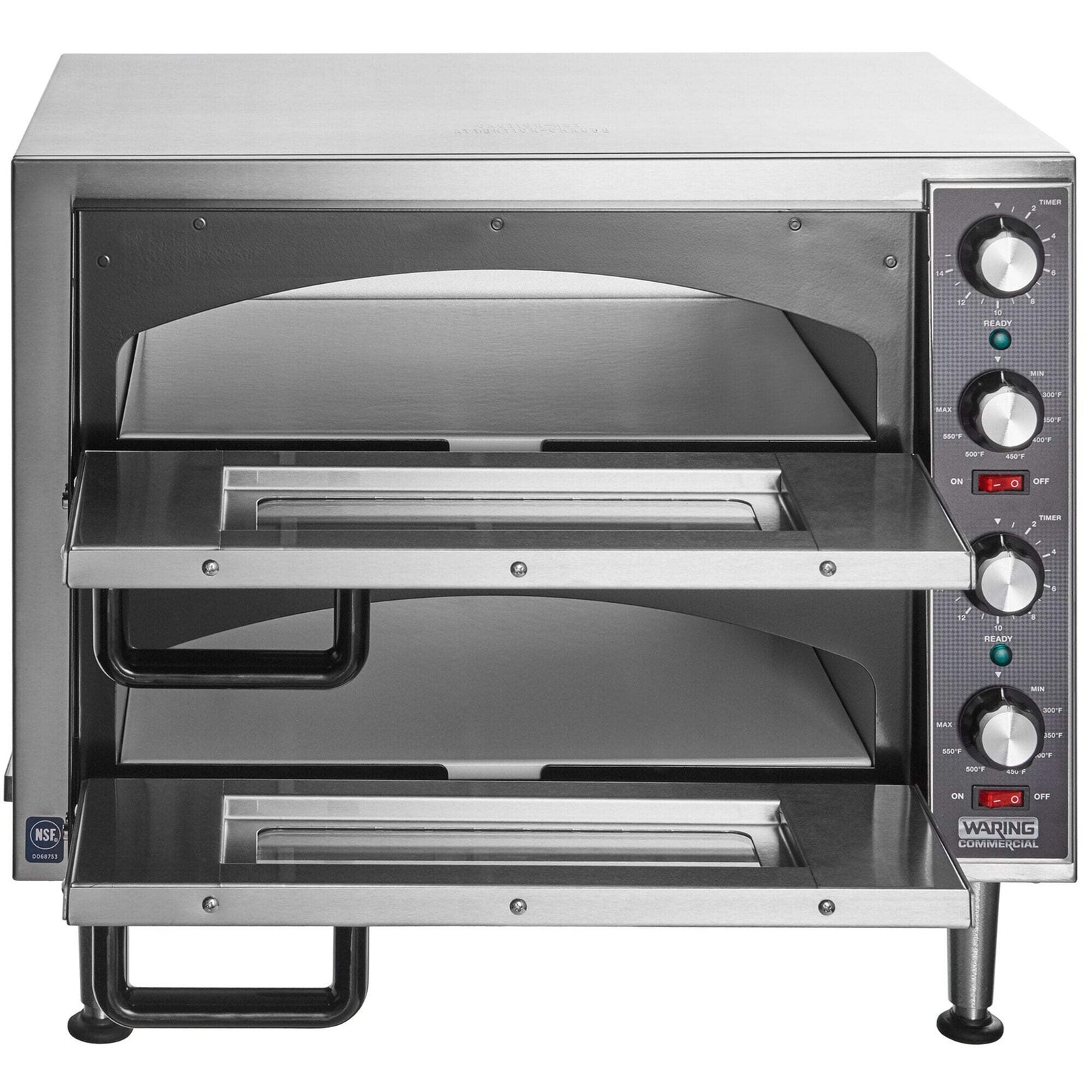 Waring Countertop Double Pizza / Snack Oven – 240V, 3500W