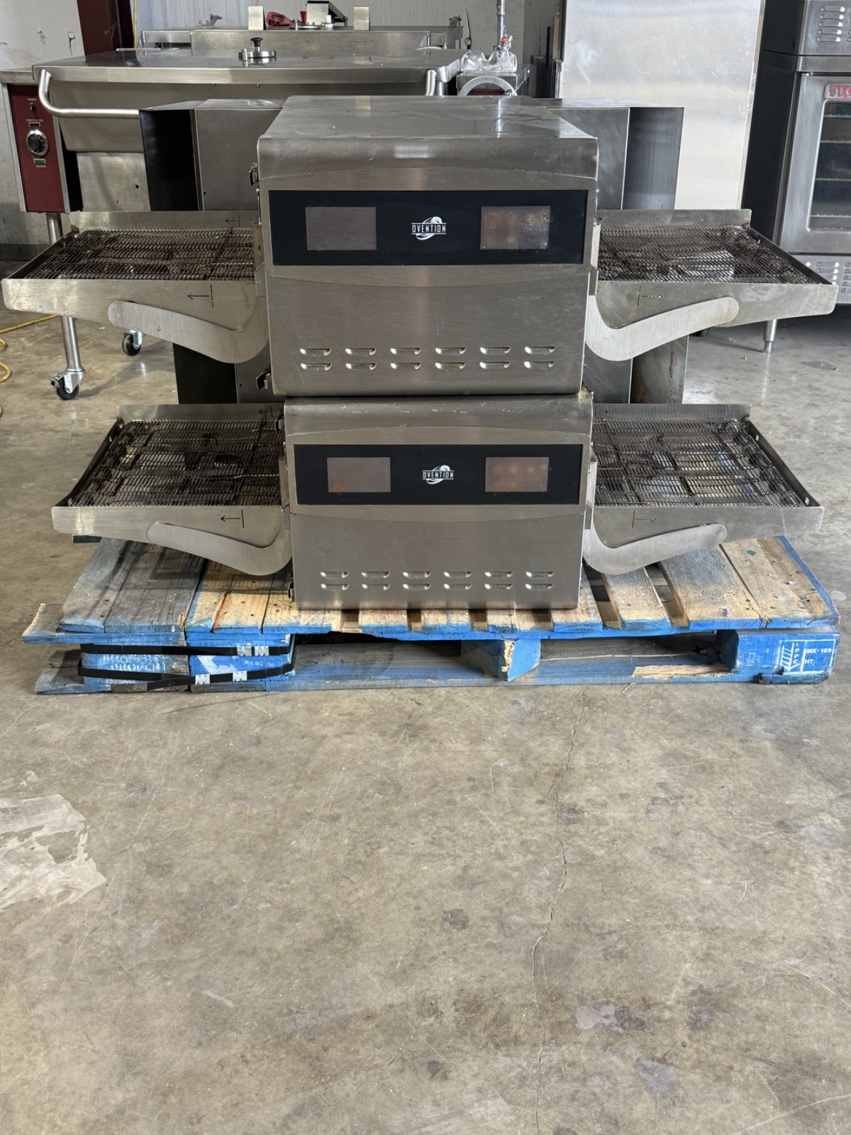 Ovention S2000 Double Stack Ventless Conveyor/ Pizza Ovens