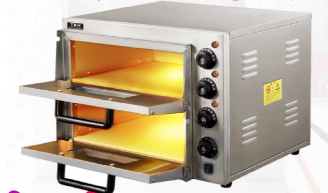 Commercial Electric Oven Double-Layer, Two-Tier,Two-Tray Baking for Home Use220V