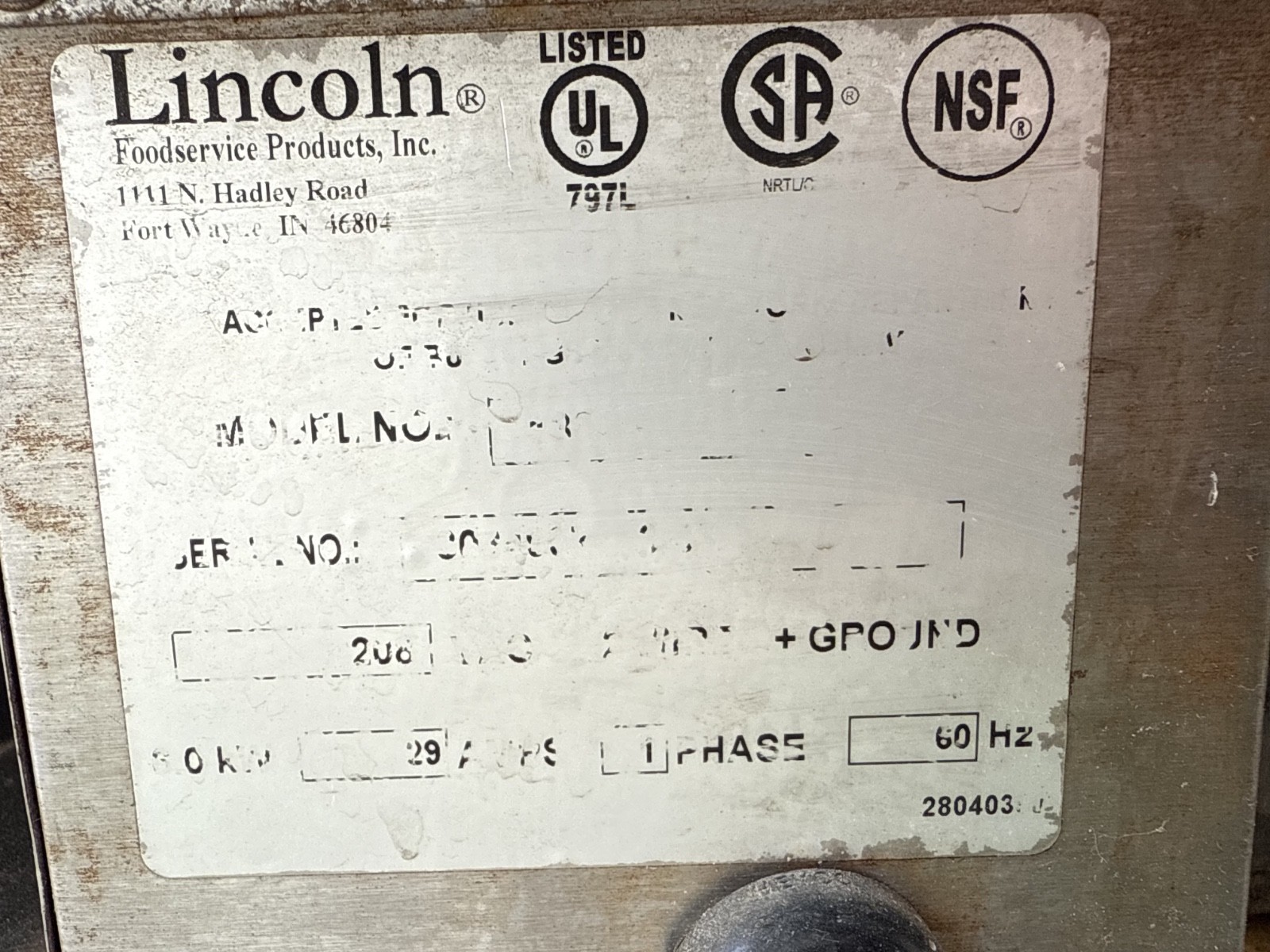Lincoln Impinger 1301 Countertop Conveyor/Pizza Oven 1 Phase (VIDEO)