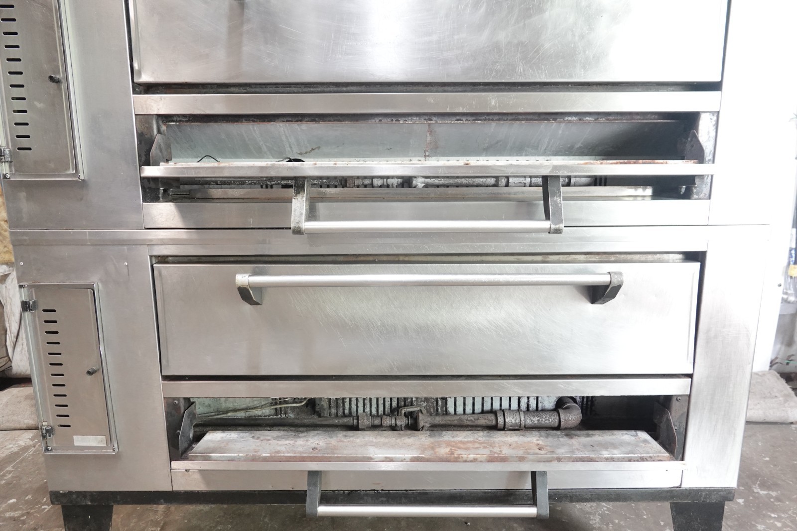 MARSAL NATURAL GAS DOUBLE DECK PIZZA OVEN MODEL SD448