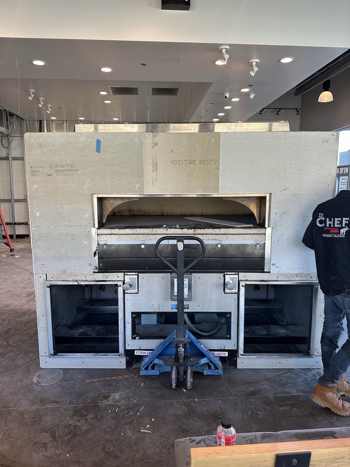 Woodstone Ws-FD-9660-RFG-LR-IR-NG Fire Deck Oven Stone Hearth Oven Natural Gas