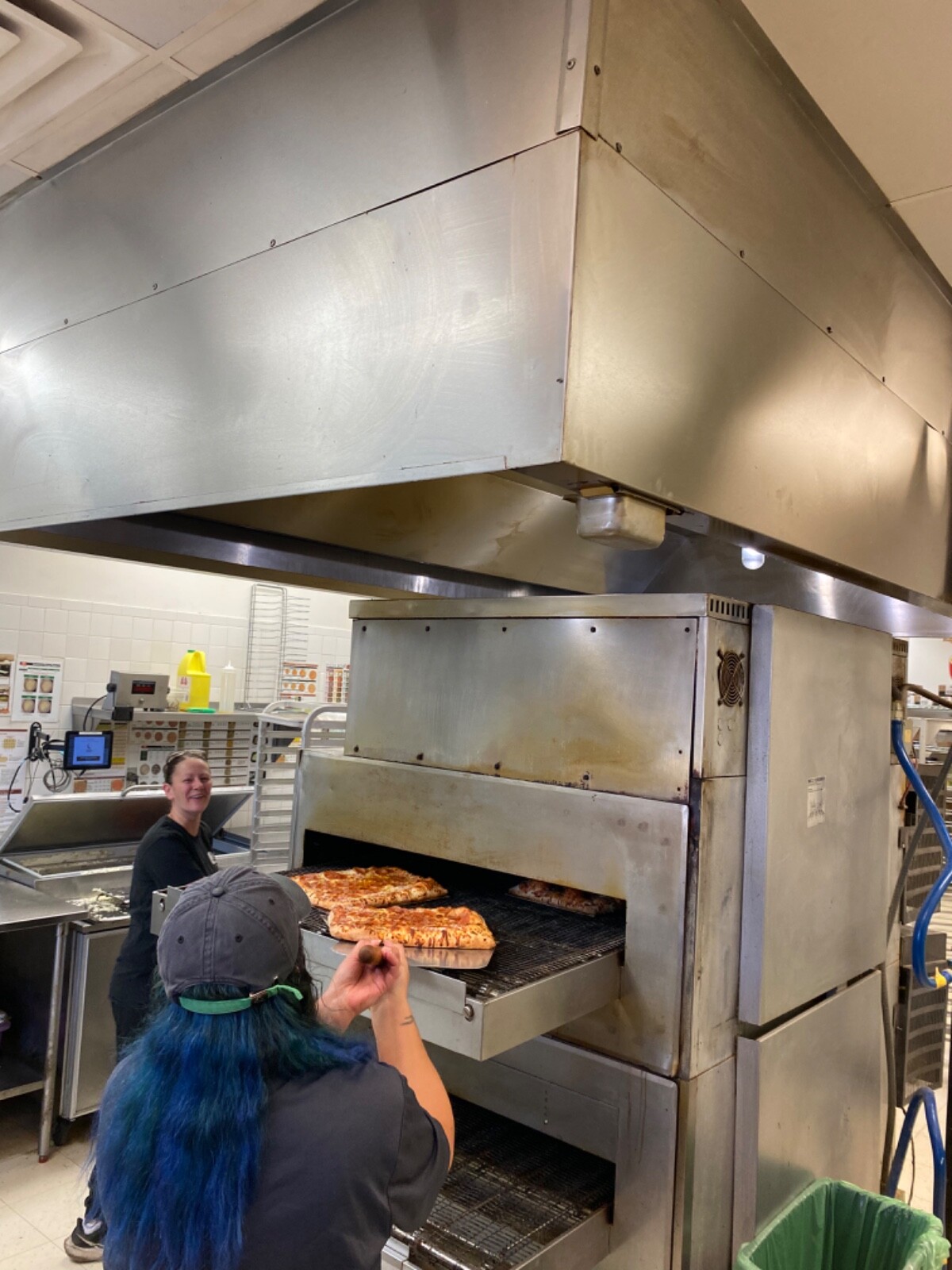MIDDLEBY MARSHALL PS 360SWB DOUBLE STACK GAS CONVEYOR PIZZA OVENS- Wide Body