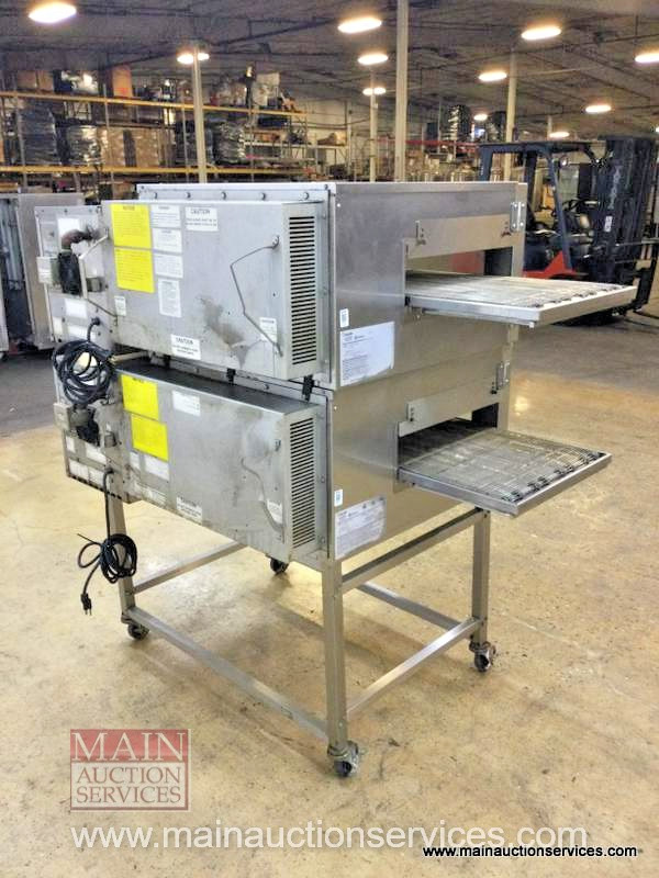 Lincoln Impinger 1116 Gas Double Conveyor Pizza Oven