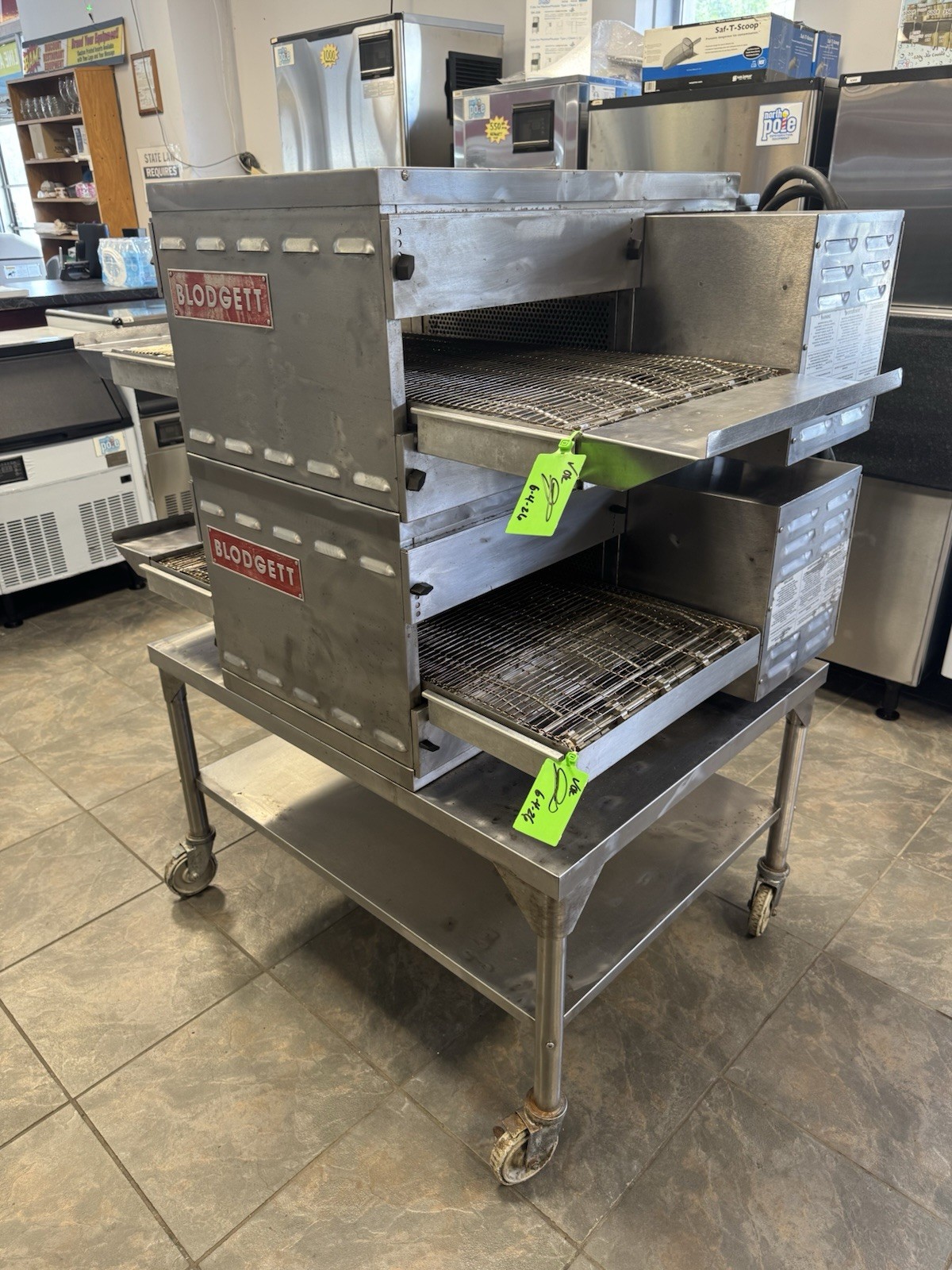 Blodgett Model MT1820E Electric Double Stack Conveyor Oven 208v 1 Phase 18” Belt