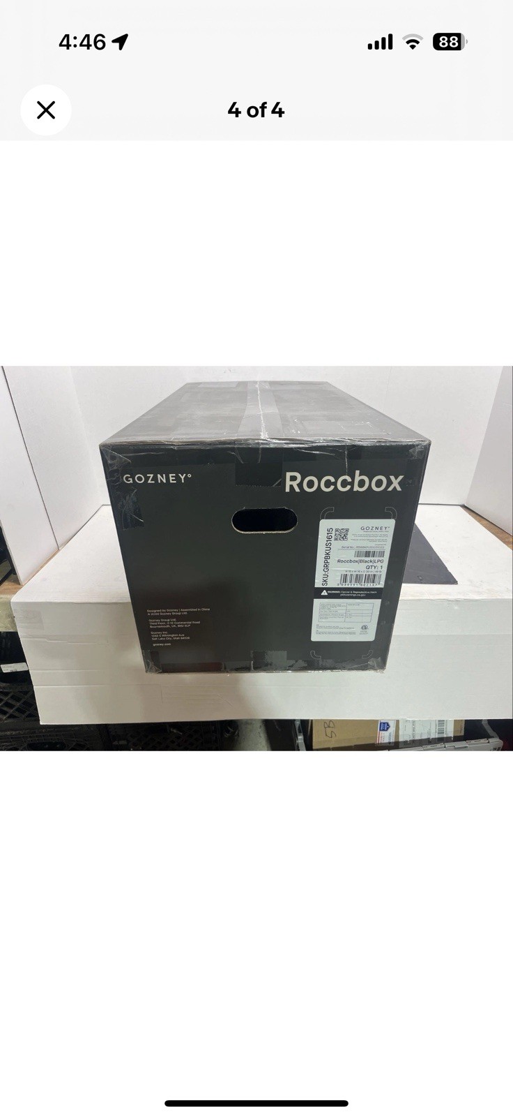 Gozney Roccbox Pizza Oven Indoor/Outdoor NEW