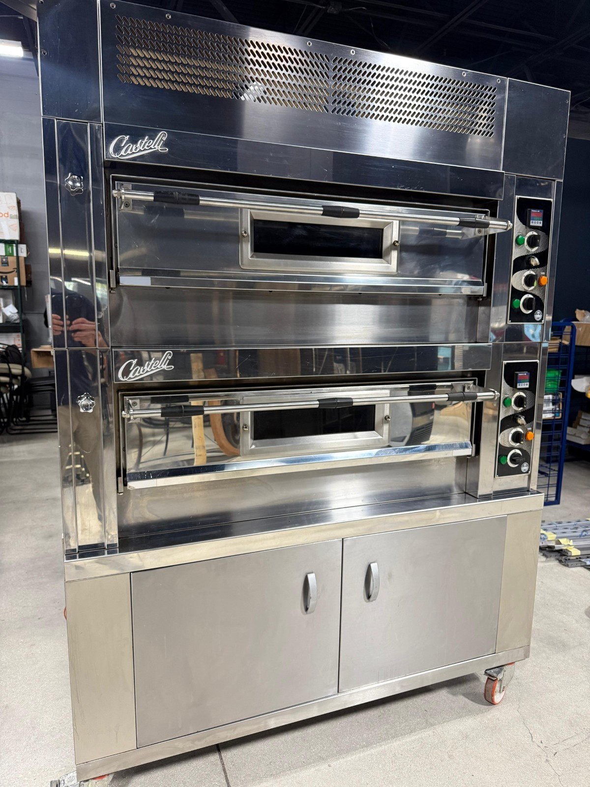 Castelli FORNICEA Double Deck Electric Pizza Oven 208V 3PH NSF UL 2021