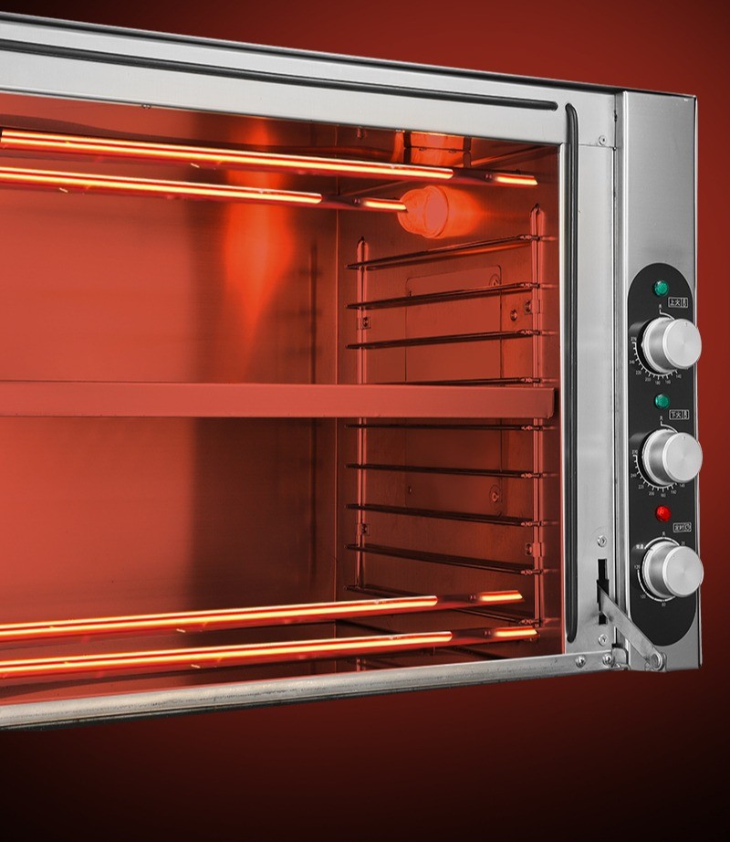 Large Capacity Stainless Steel Electric Oven Home Baking Double Flat Oven Oven