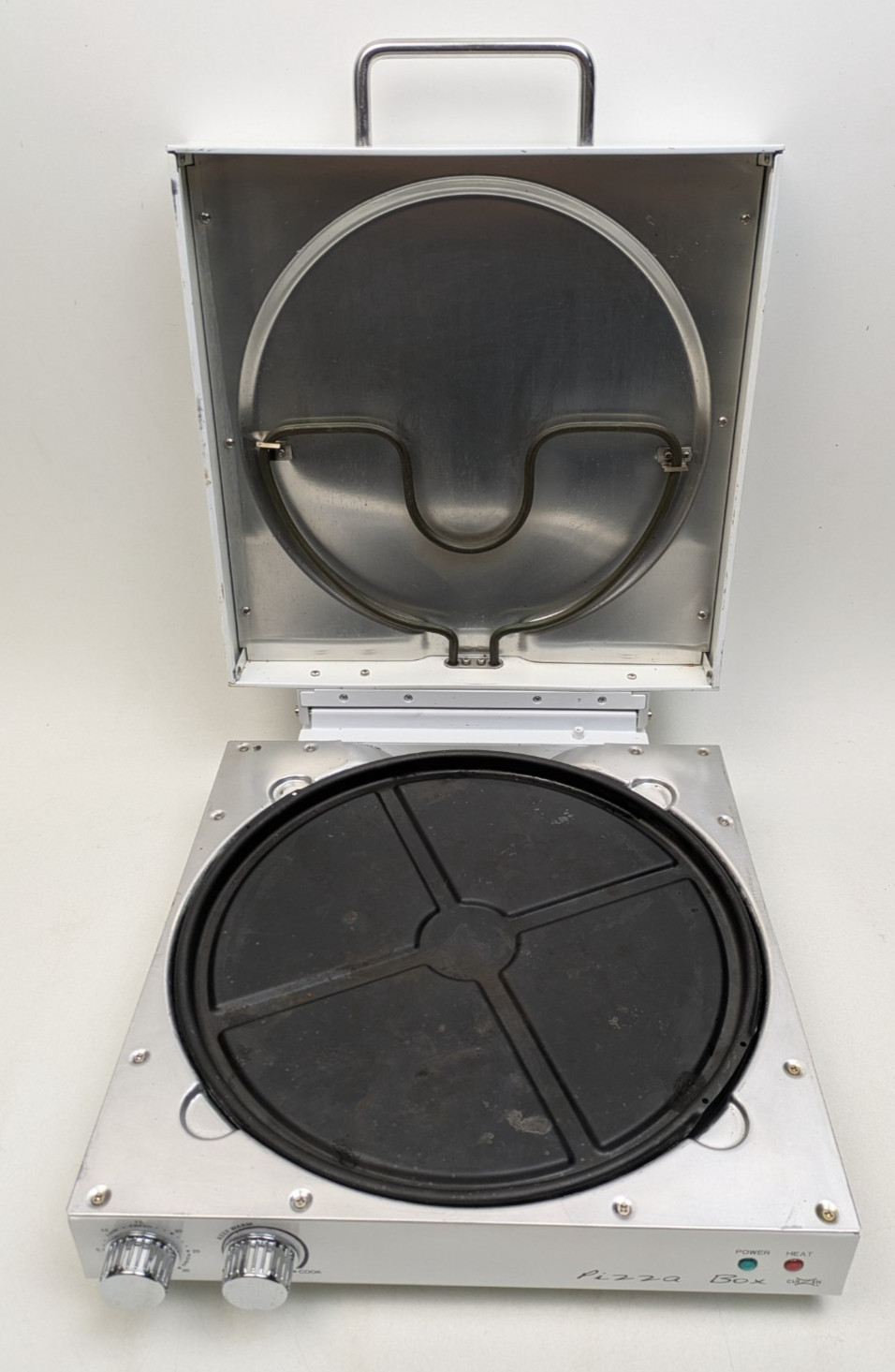 Cuizen Pizza Box Countertop Pizza Oven w/ 12″ Rotating Pan PIZ-4012 – TESTED