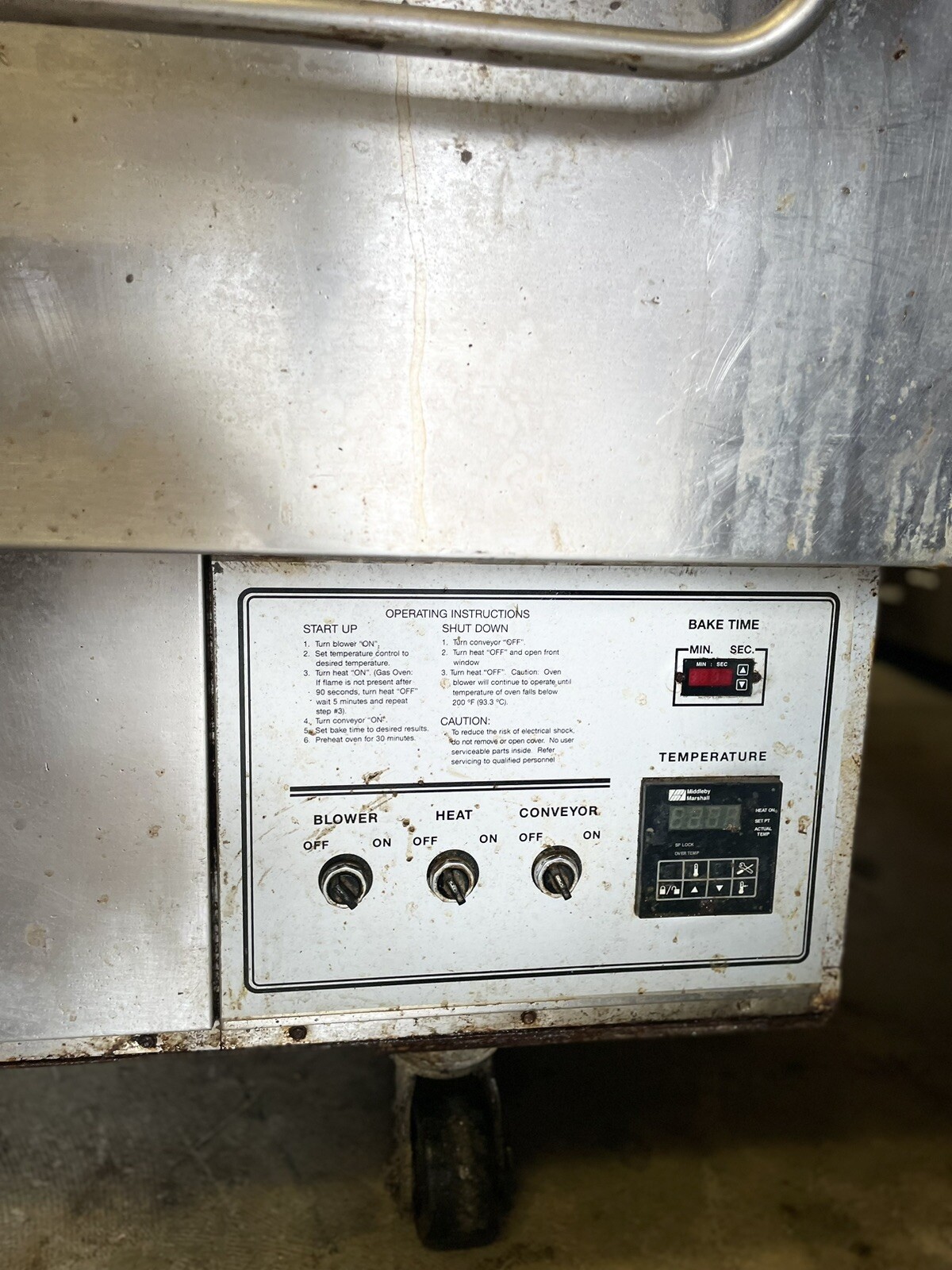 PS360 Gas Conveyer Oven. Good Condition And Works Great.