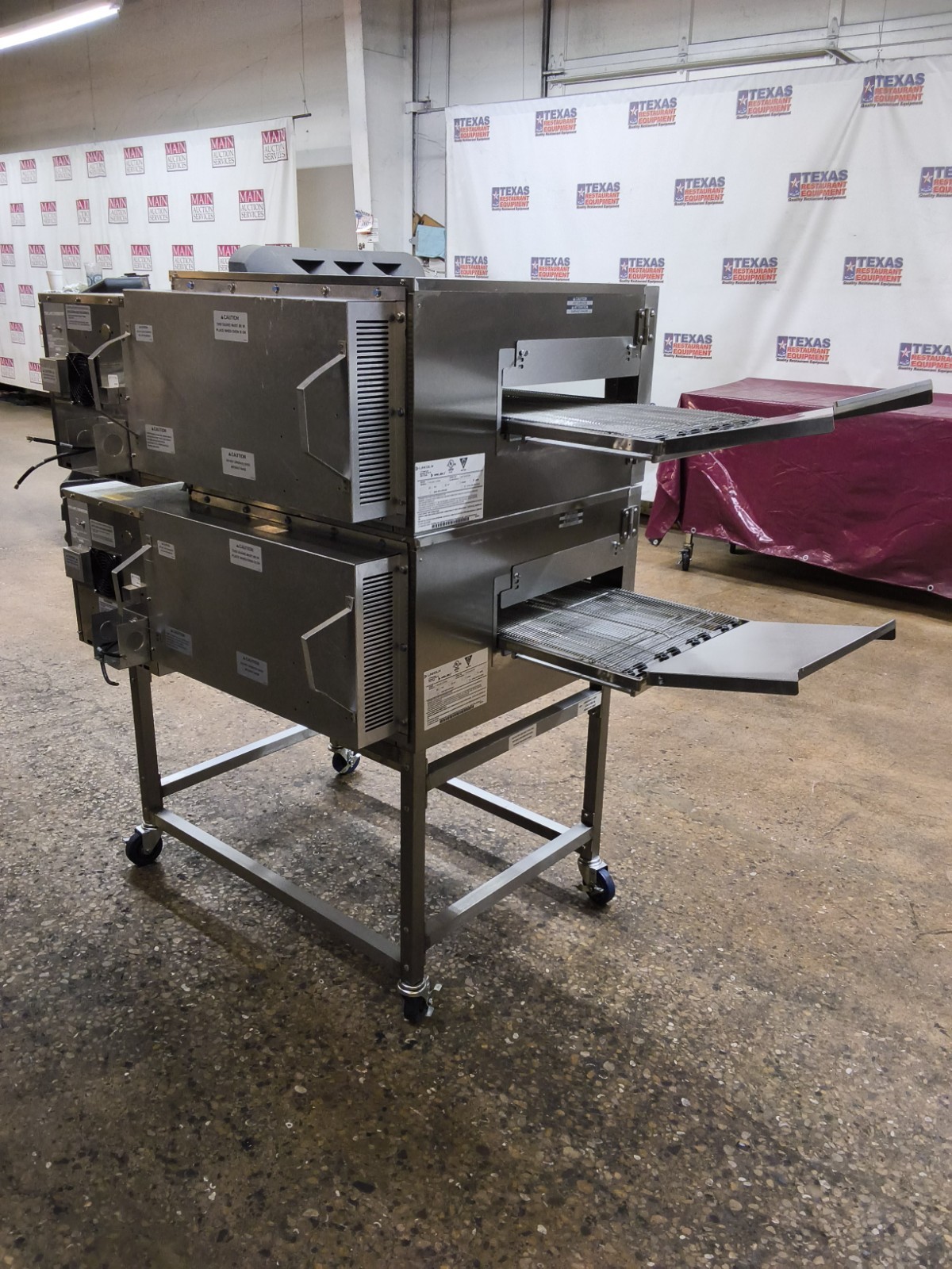 LINCOLN IMPINGER 1130 ELECTRIC DOUBLE CONVEYOR PIZZA OVEN