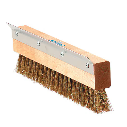 Carlisle 4029300 Pizza Oven Brush and Scraper Head with Brass Bristles