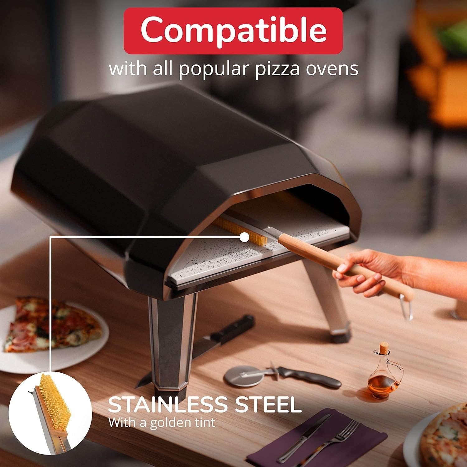 Comprehensive Pizza Oven Accessory Set – Safe & Efficient Tools for Home Use