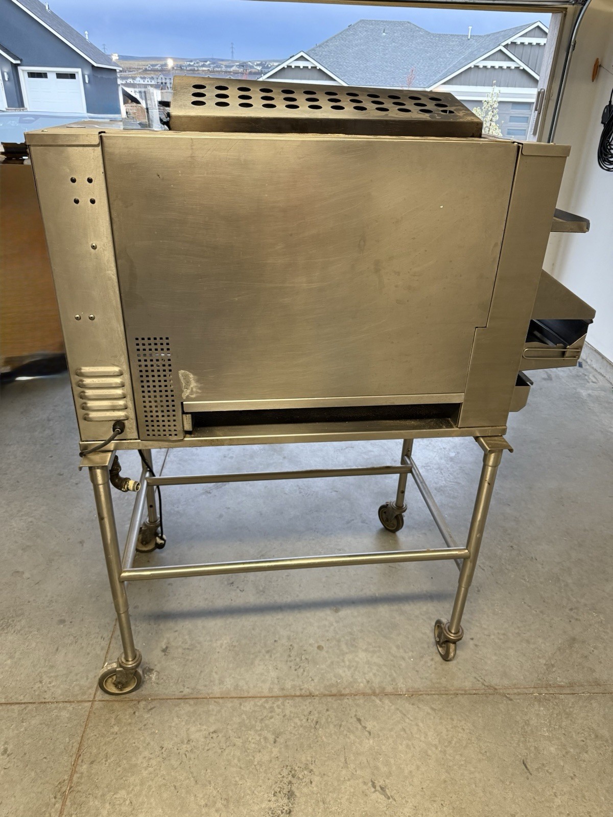 Used Duke Flexible Batch Broiler – Needs Repairs missing meat loader-Sold As-Is