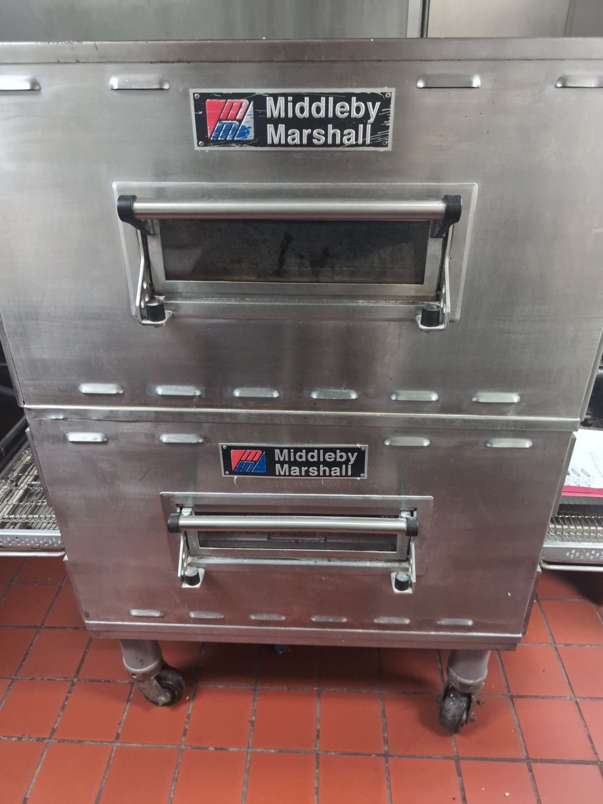 Middleby Marshall PS360g Wow 2! Conveyor Pizza Ovens Double Stack
