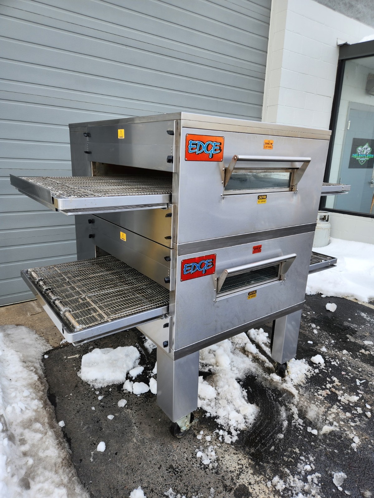 2016 EDGE 3240 Double Deck Conveyor Pizza Oven **Belt Width 32″**