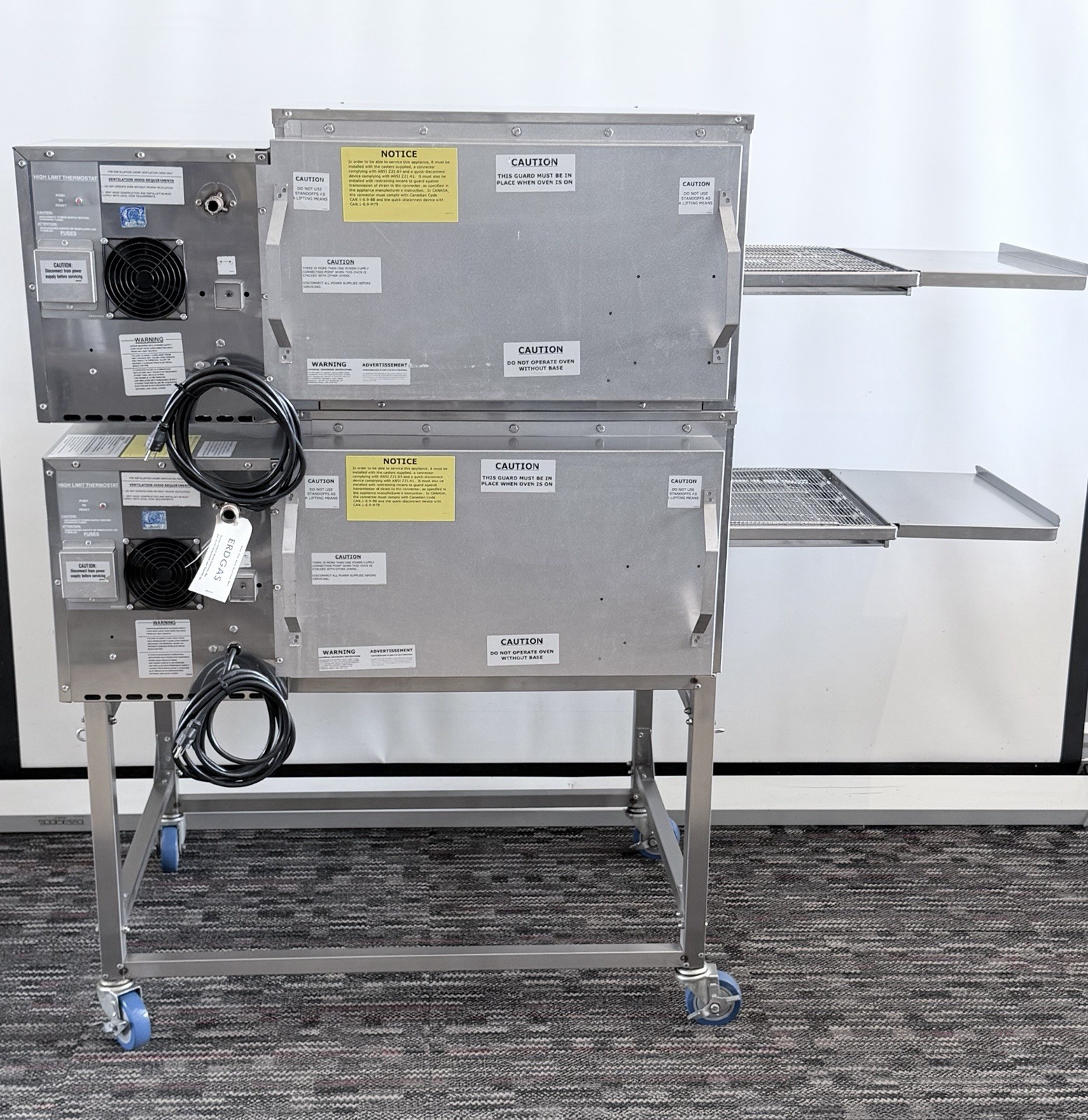 Lincoln Impinger 1116 Gas Double Stack Conveyor Pizza Ovens – THESE ARE THE ONES