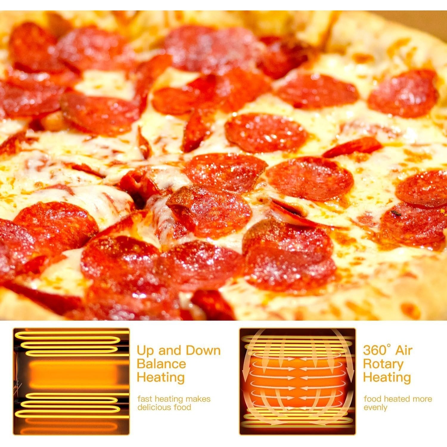 Stainless Steel Snack Oven for Kitchen with Quick Bake and Easy Clean Features