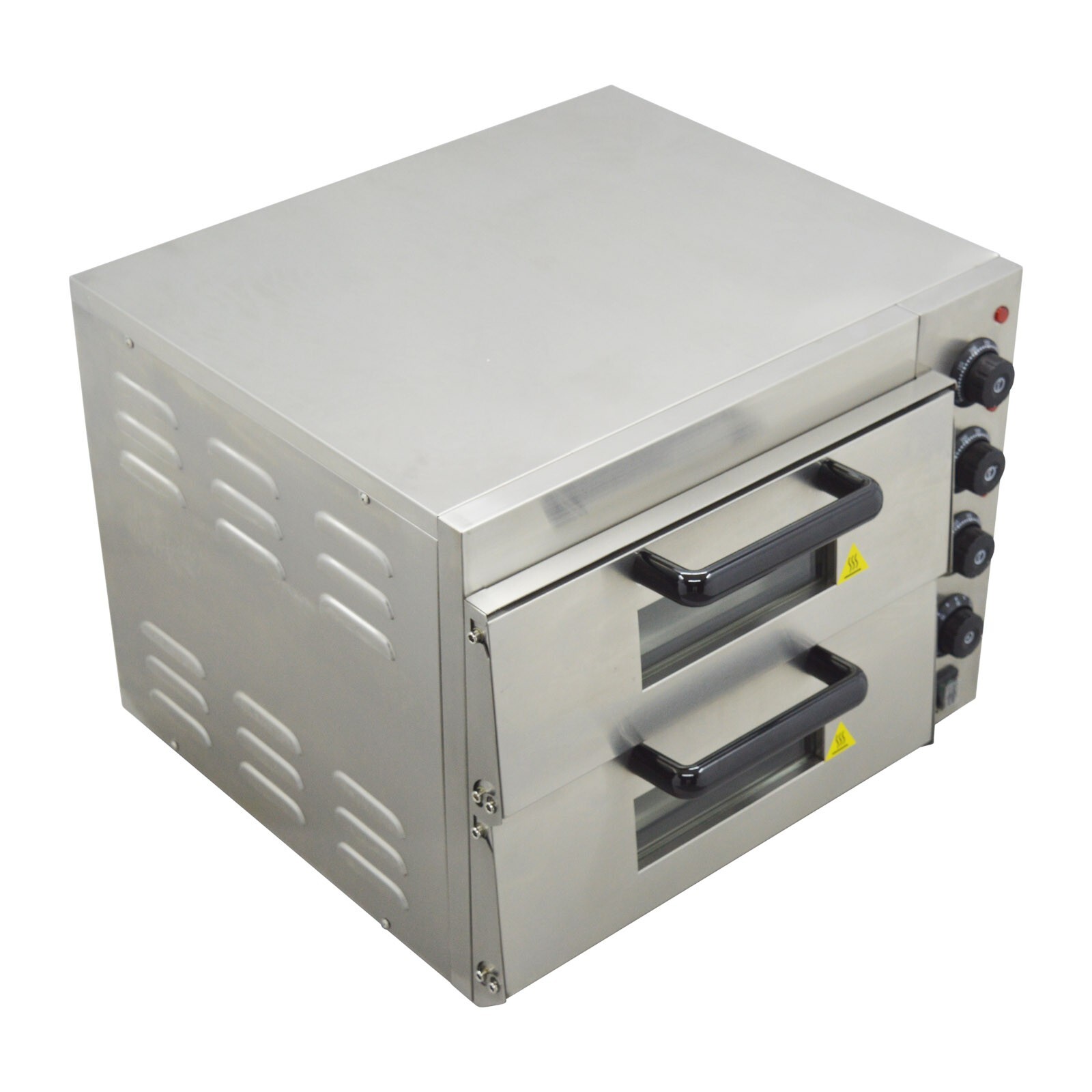 220V 3KW Commercial Double-deckers Pizza Electric Oven 16 Inches Toaster Oven